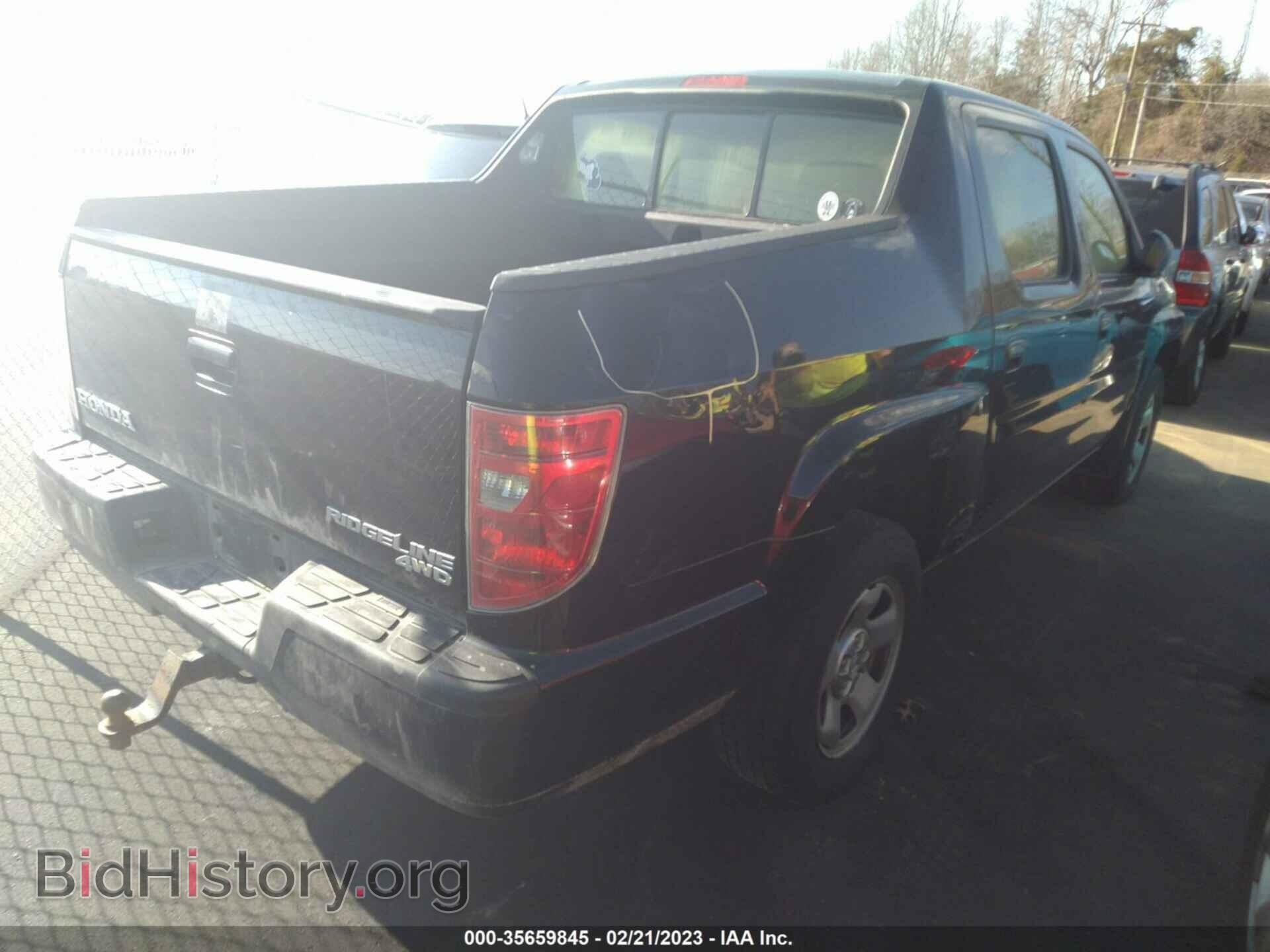 2011 HONDA RIDGELINE - VIN: 5FPYK1F28BB454908 - Фото 4