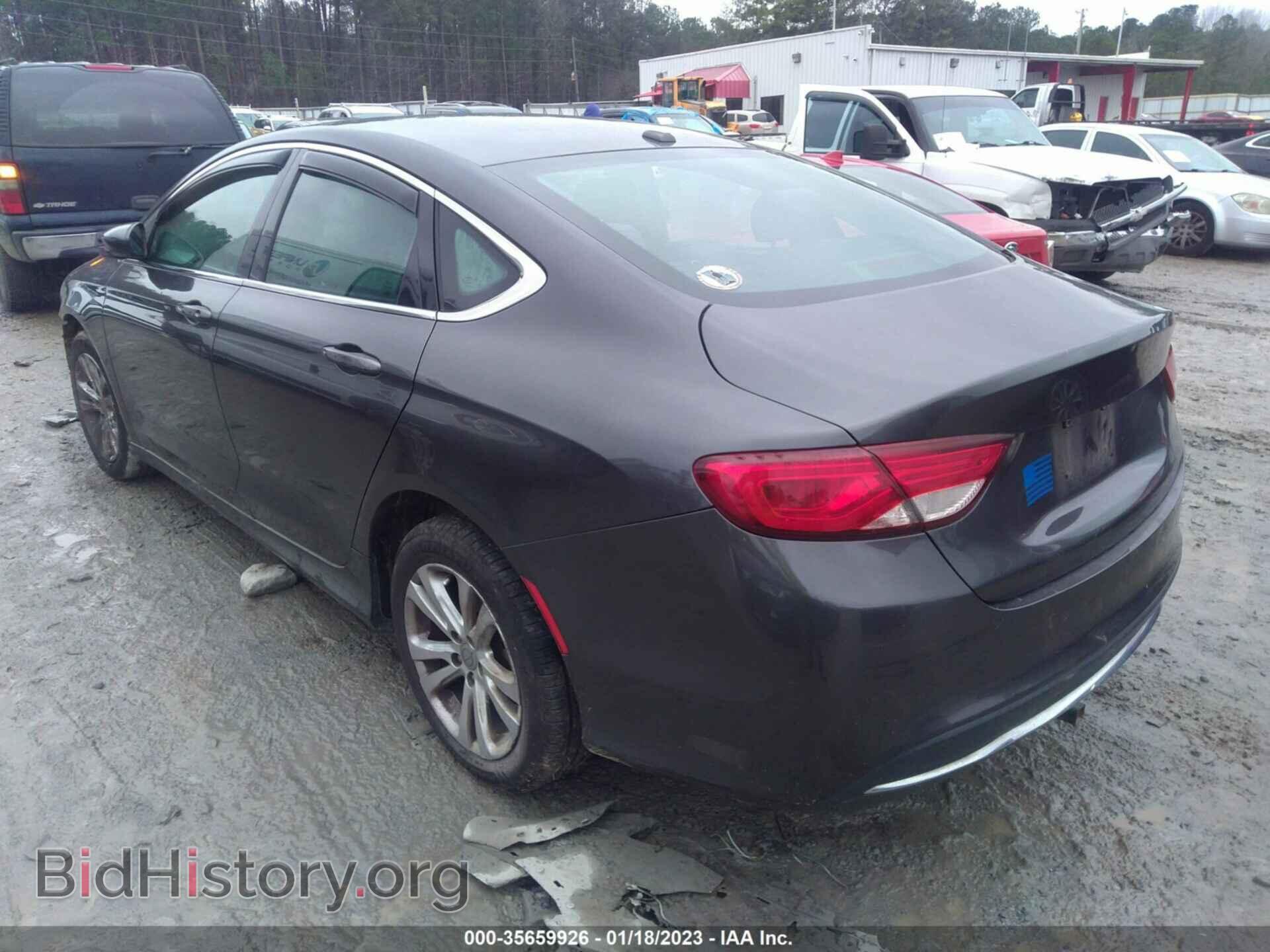 2015 CHRYSLER 200 - VIN: 1C3CCCABXFN628945 - Фото 3