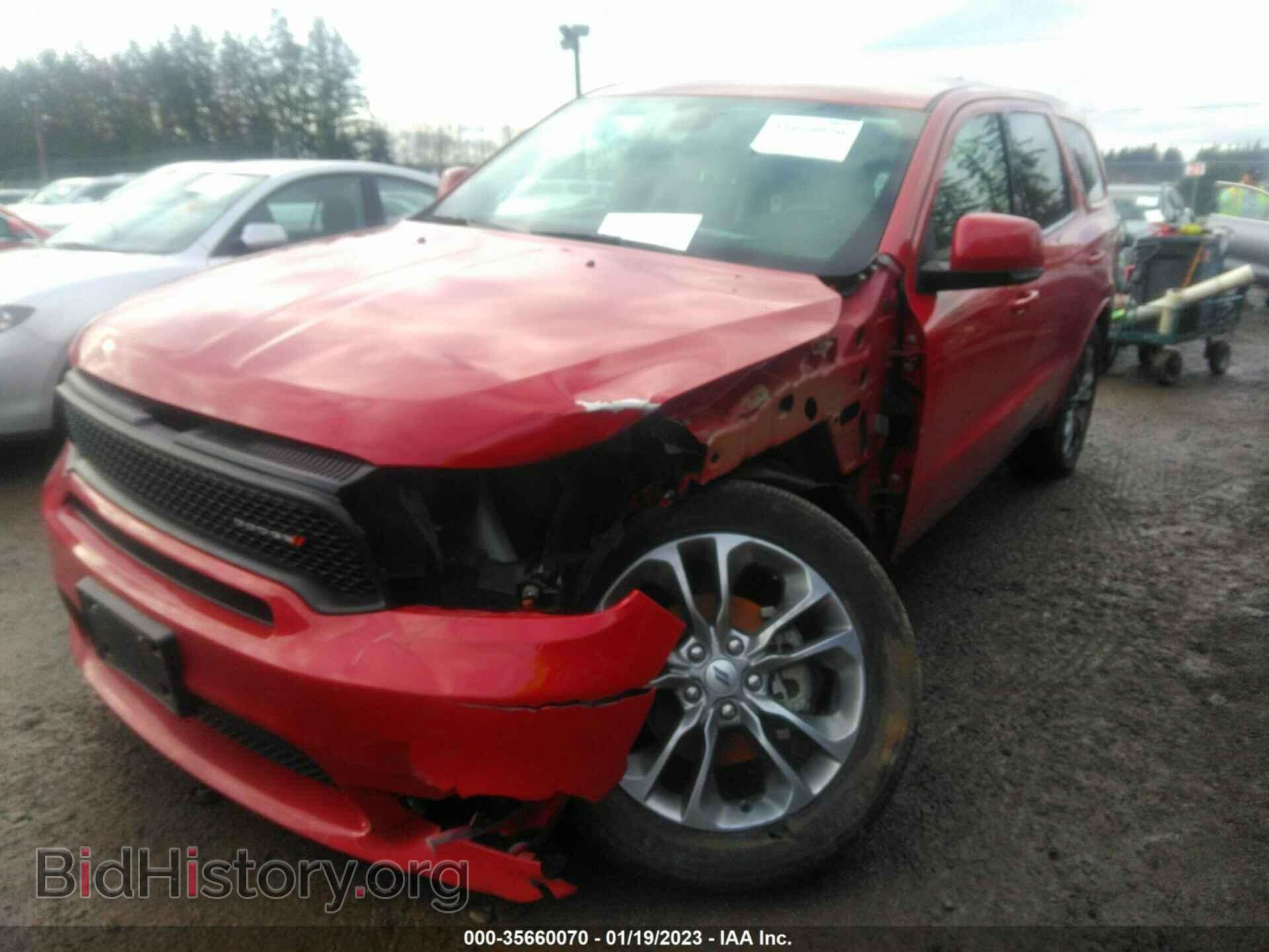 2019 DODGE DURANGO - VIN: 1C4RDJDG7KC744334 - Фото 2