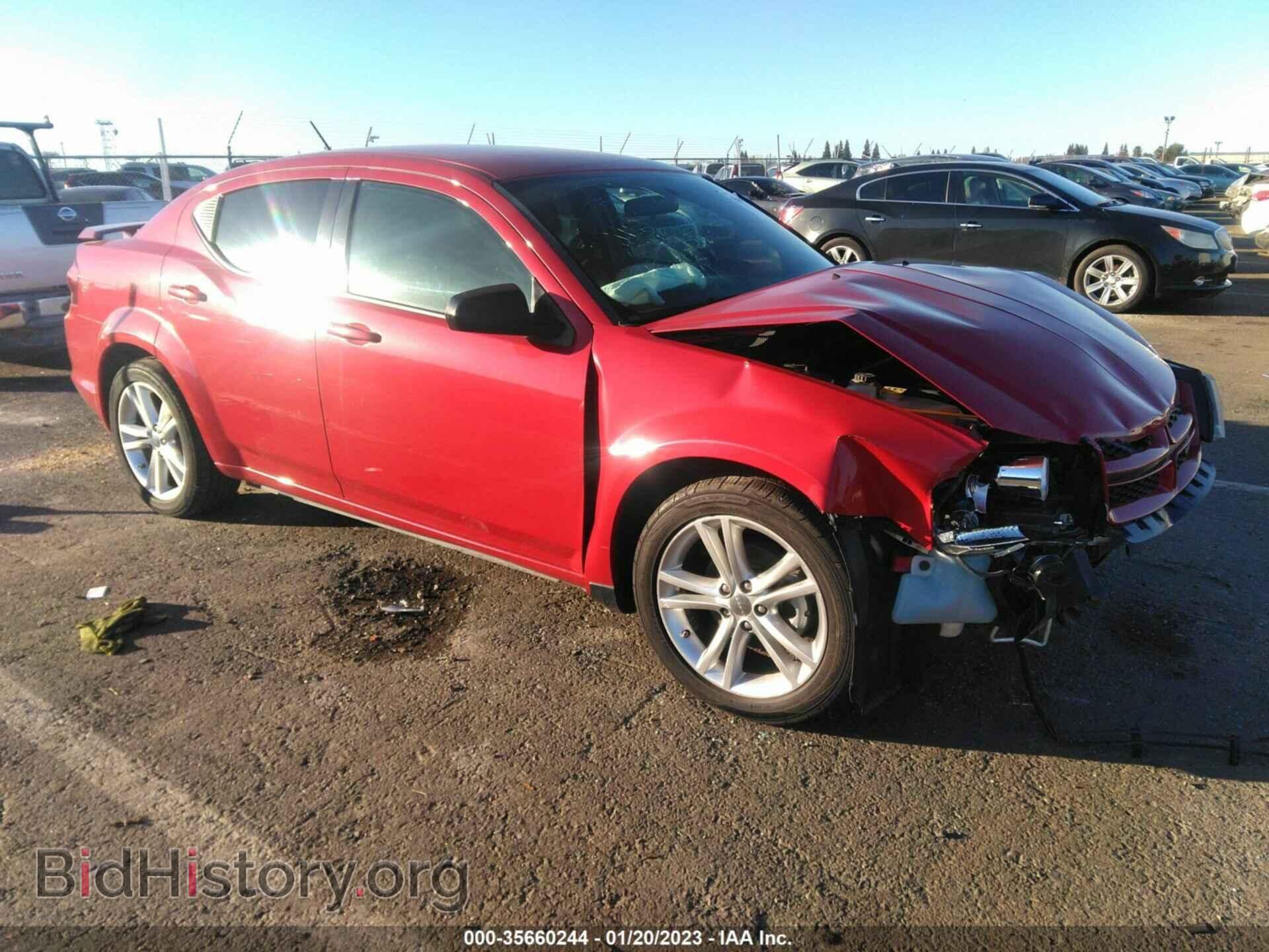 Фотография 1C3CDZABXEN159970 - DODGE AVENGER 2014