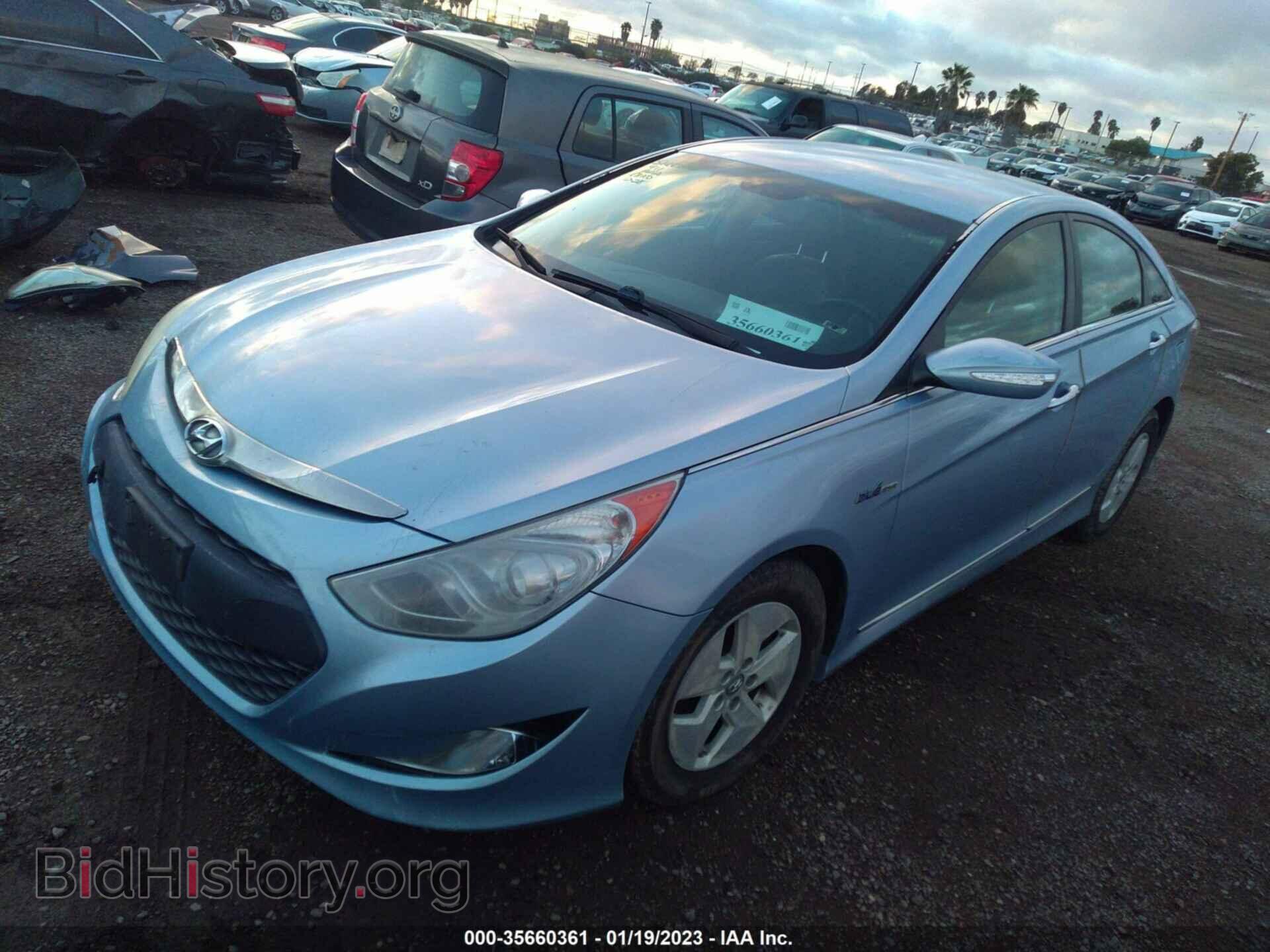2012 HYUNDAI SONATA - VIN: KMHEC4A45CA045869 - Фото 2