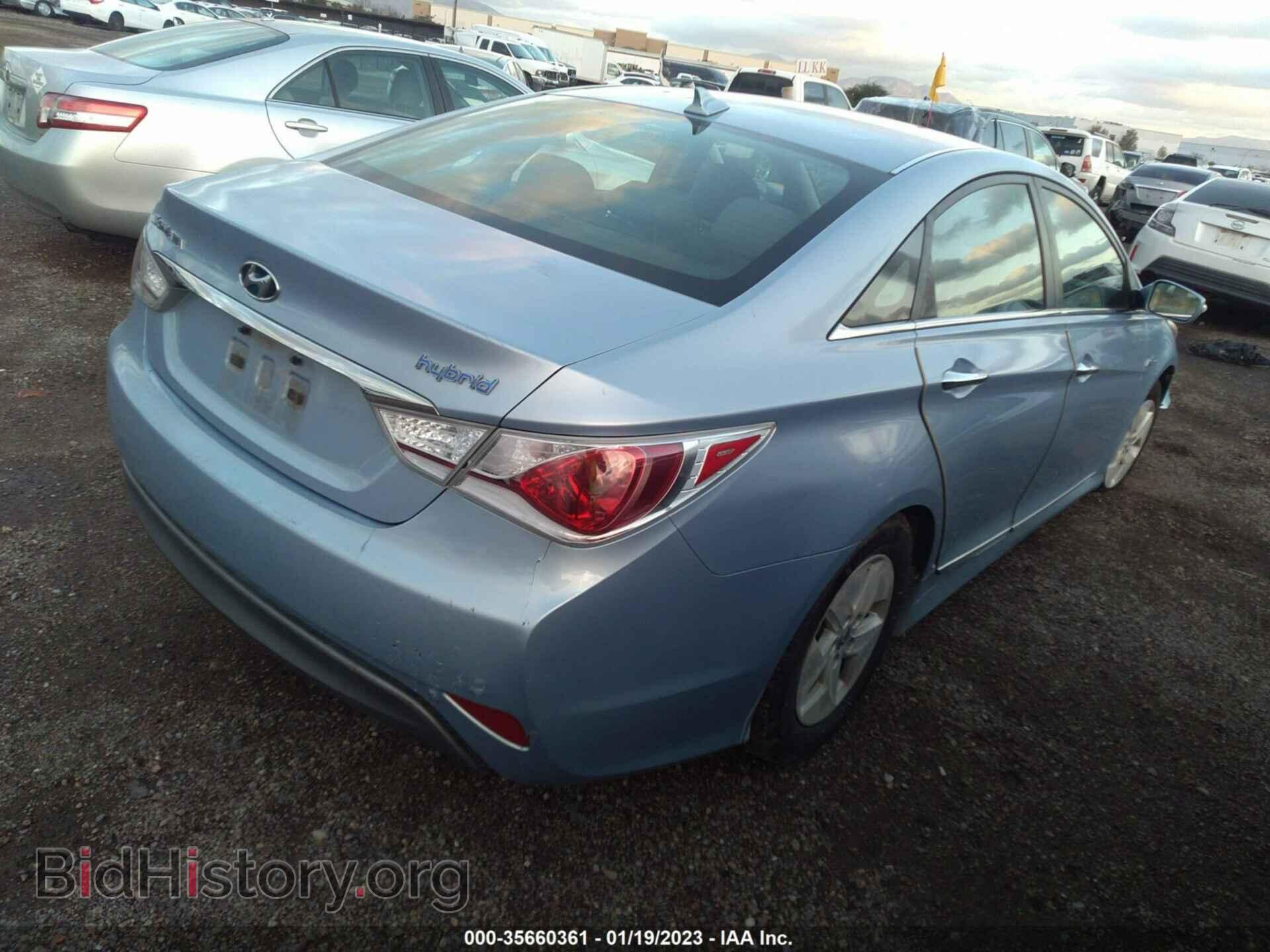 2012 HYUNDAI SONATA - VIN: KMHEC4A45CA045869 - Фото 4