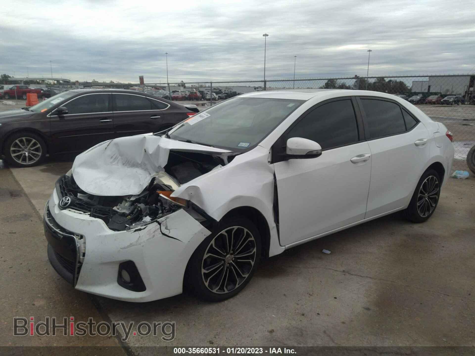 2015 TOYOTA COROLLA - VIN: 2T1BURHE5FC234828 - Фото 2