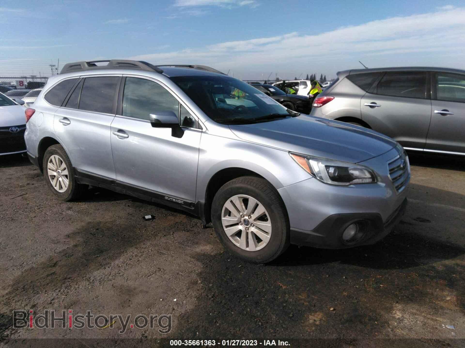 Фотография 4S4BSAFC2G3205432 - SUBARU OUTBACK 2016