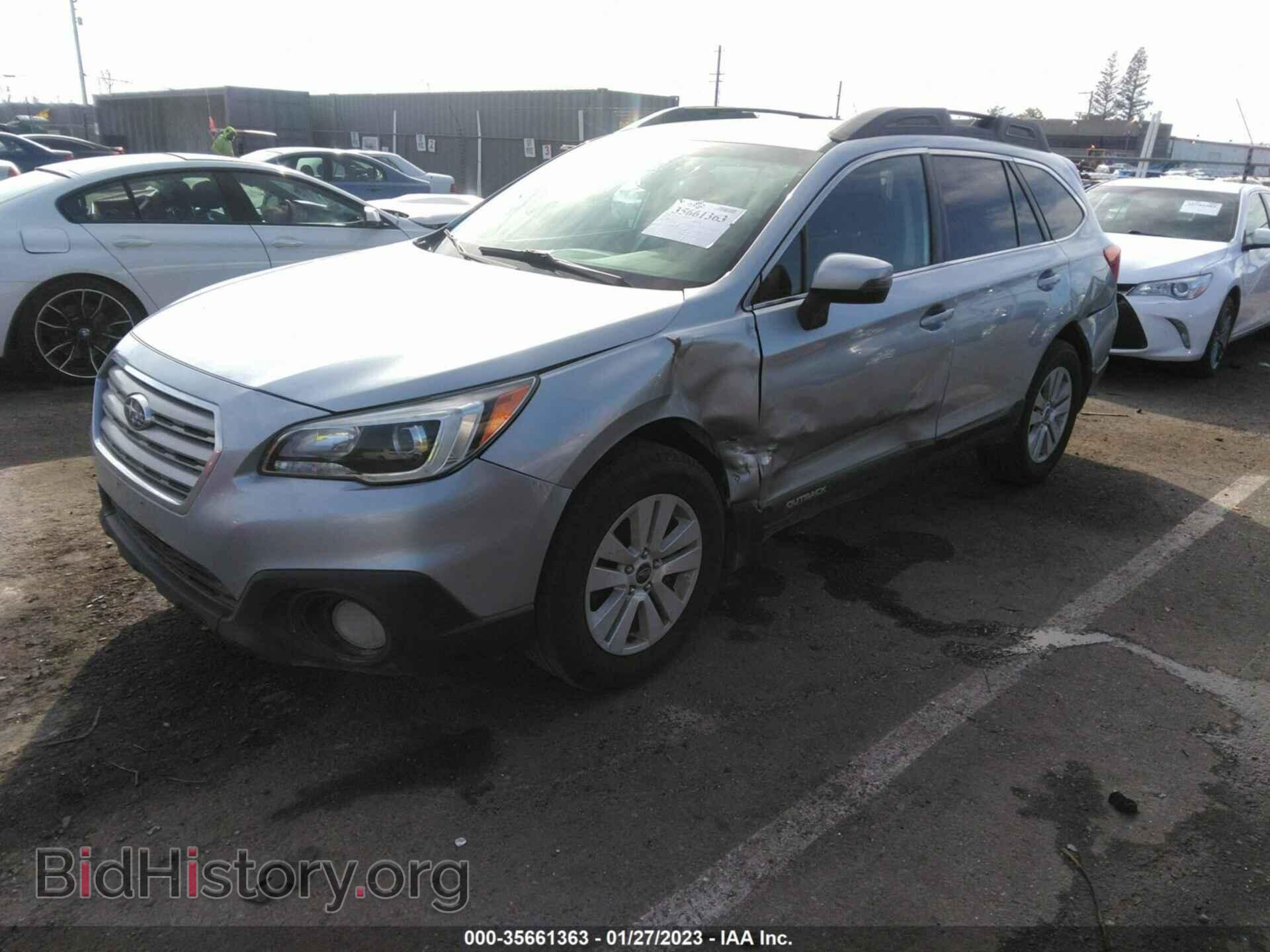 2016 SUBARU OUTBACK - VIN: 4S4BSAFC2G3205432 - Фото 2