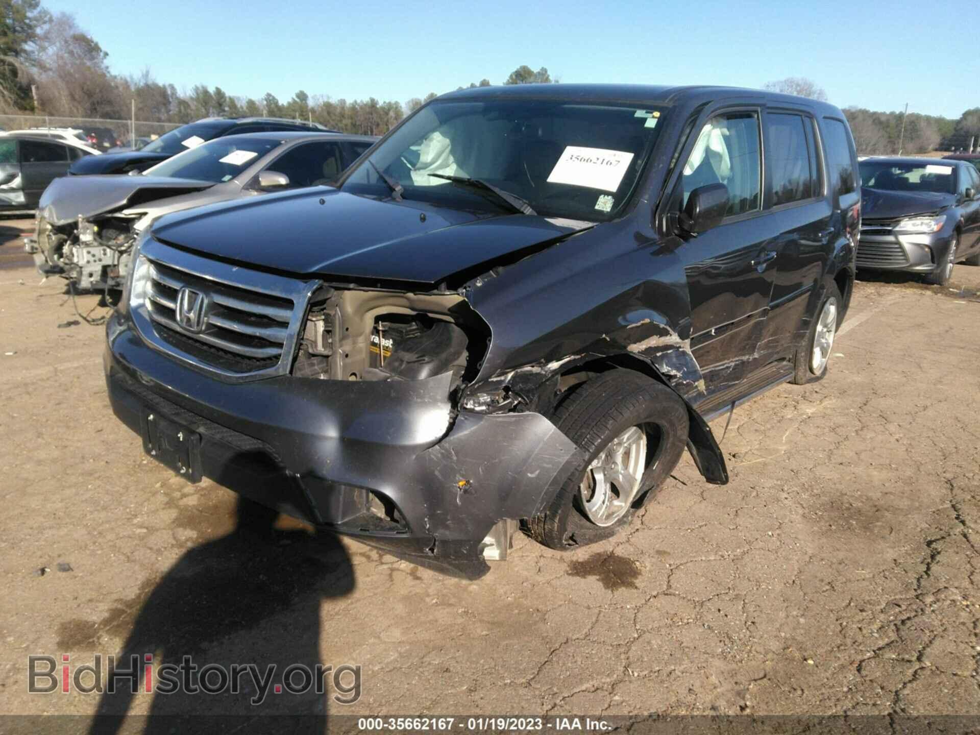 2013 HONDA PILOT - VIN: 5FNYF3H45DB031701 - Photo 2