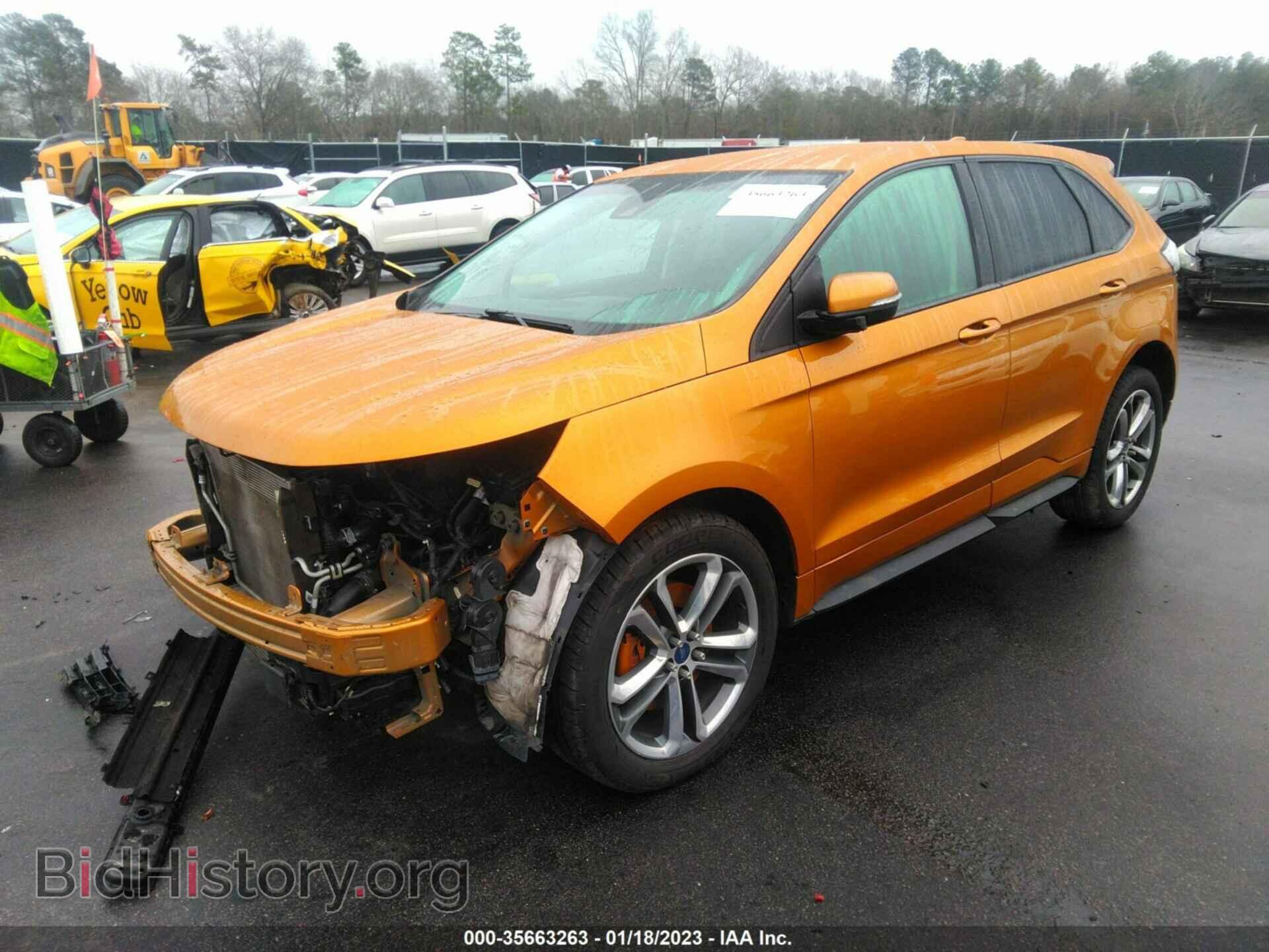 2016 FORD EDGE - VIN: 2FMPK4AP3GBB91820 - Фото 2