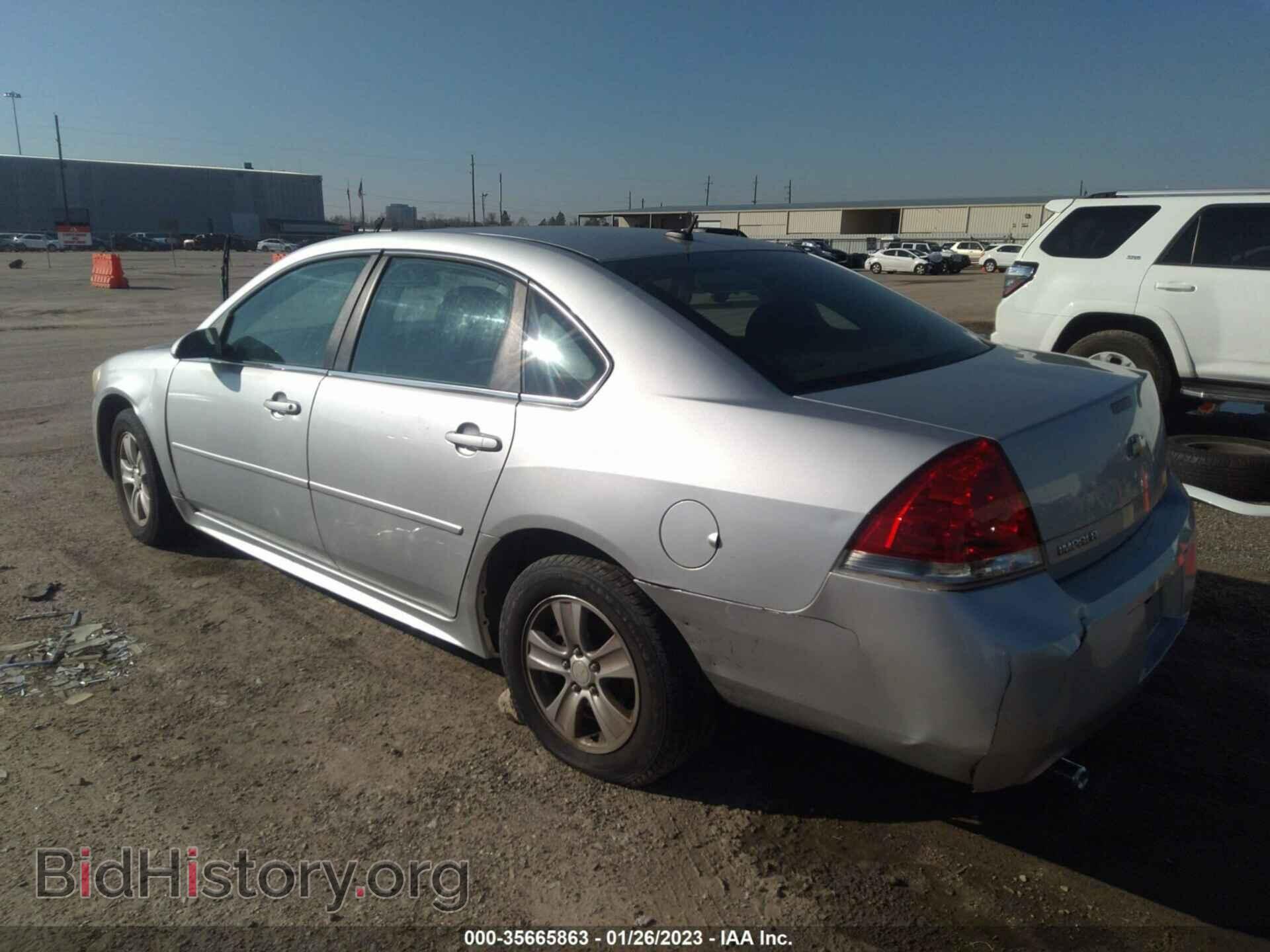 2013 CHEVROLET IMPALA - VIN: 2G1WF5E34D1262647 - Фото 3