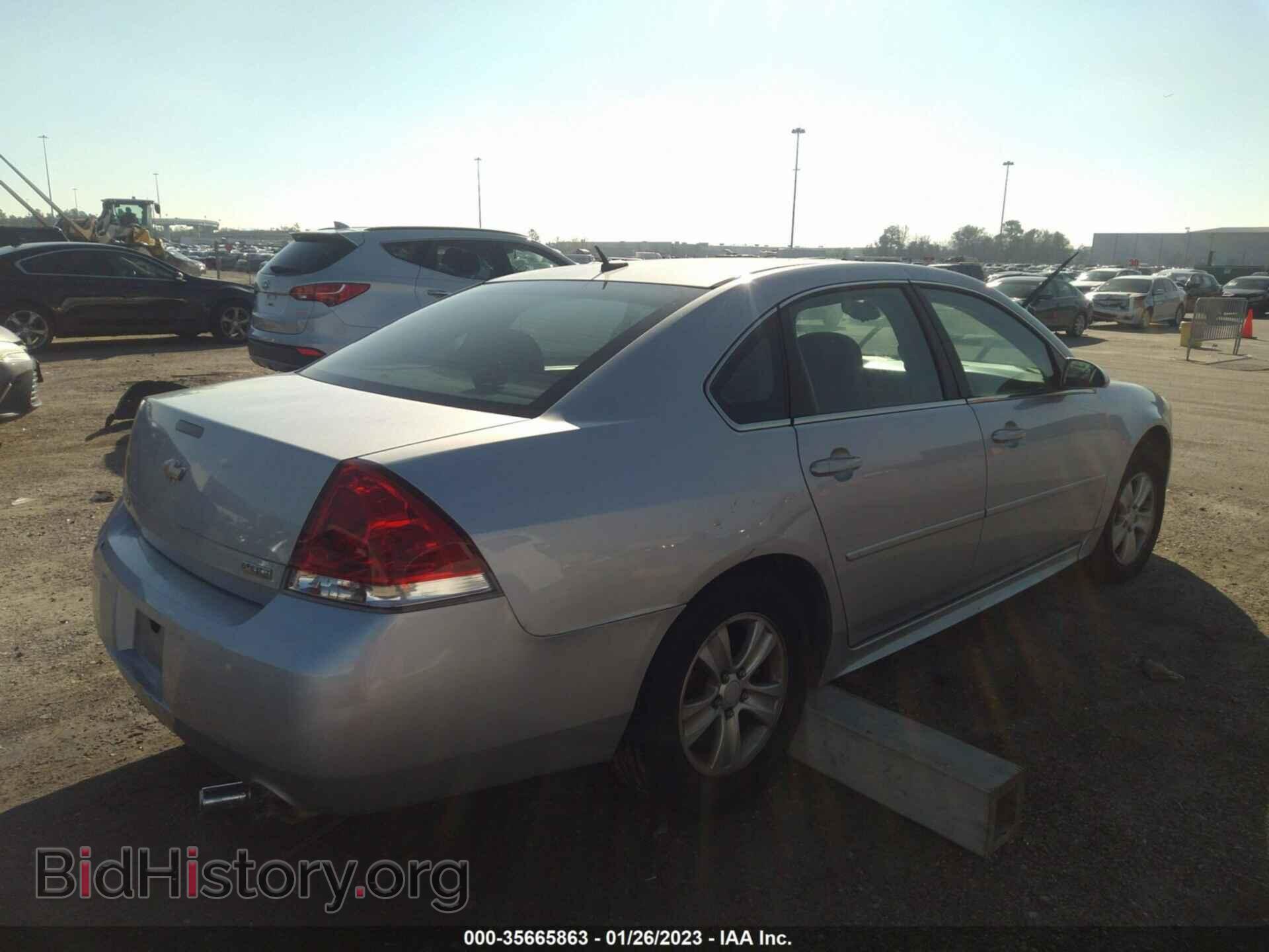 2013 CHEVROLET IMPALA - VIN: 2G1WF5E34D1262647 - Фото 4