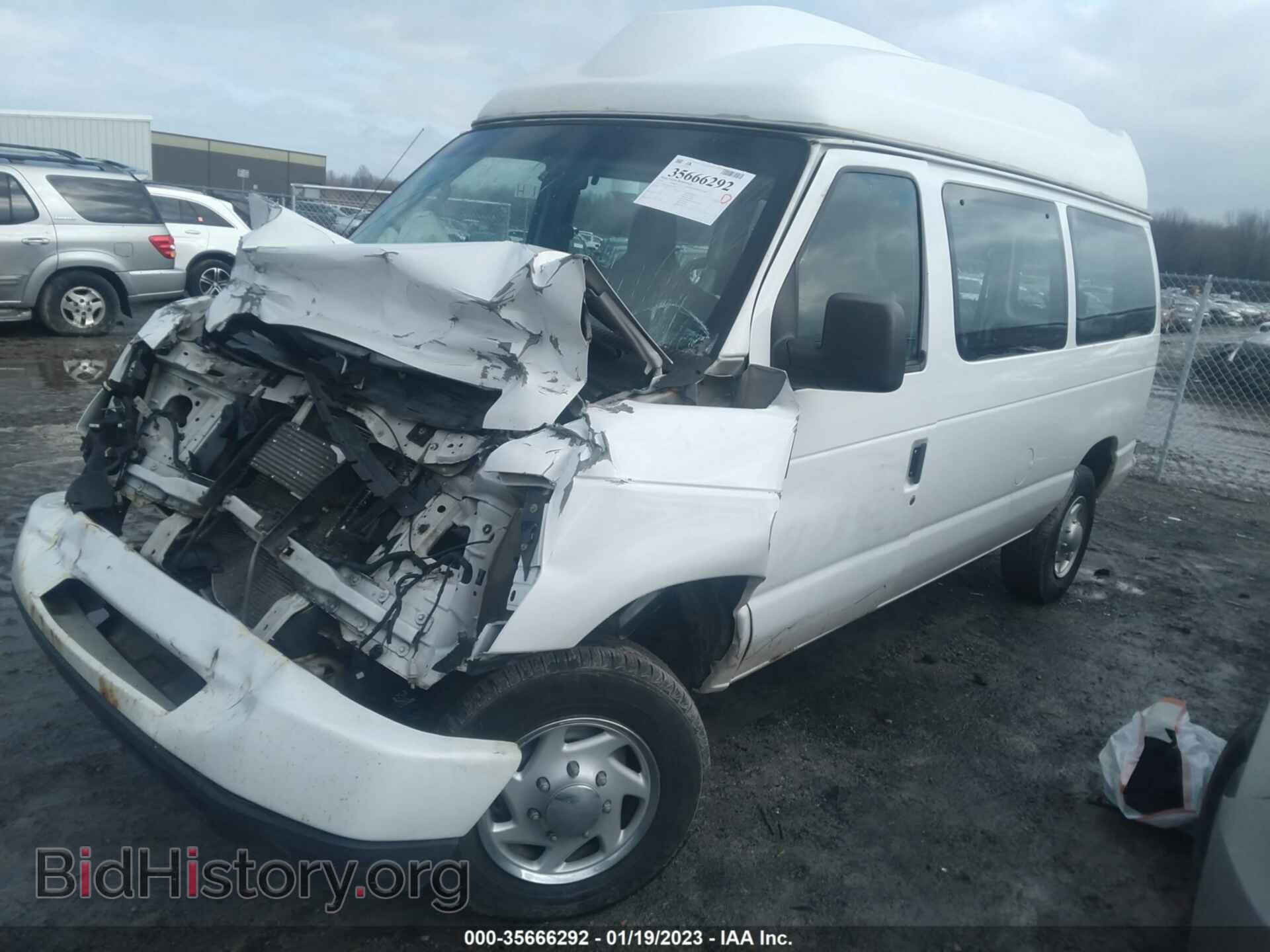 2014 FORD ECONOLINE CARGO VAN - VIN: 1FTNE2EW0EDA97555 - Фото 2
