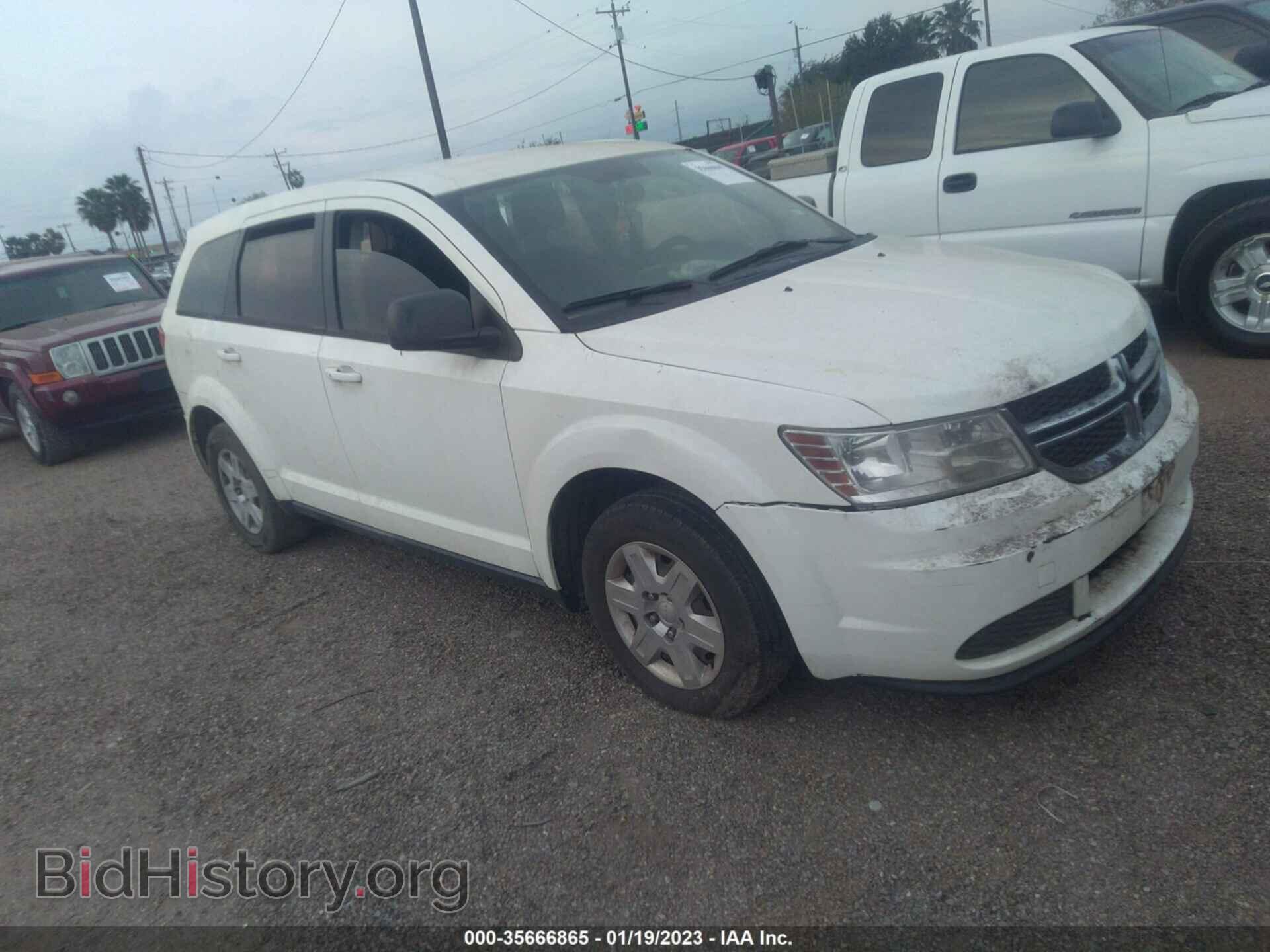 Photo 3C4PDCAB2CT265210 - DODGE JOURNEY 2012