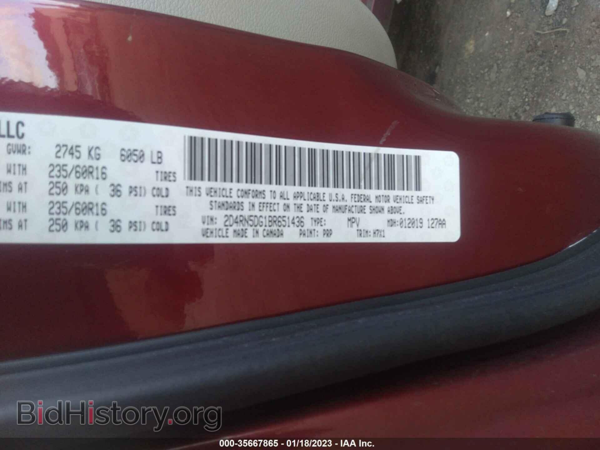 2011 DODGE GRAND CARAVAN - VIN: 2D4RN5DG1BR651436 - Фото 9
