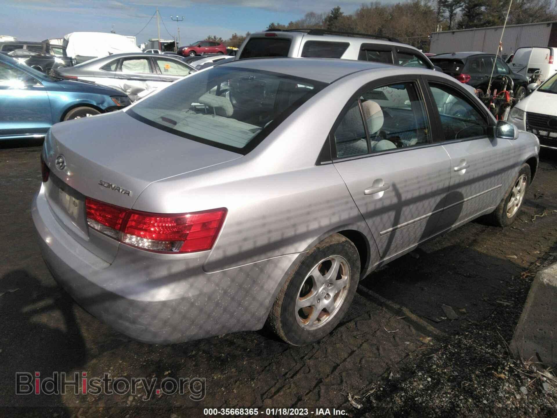 2006 HYUNDAI SONATA - VIN: 5NPEU46C46H176743 - Фото 4