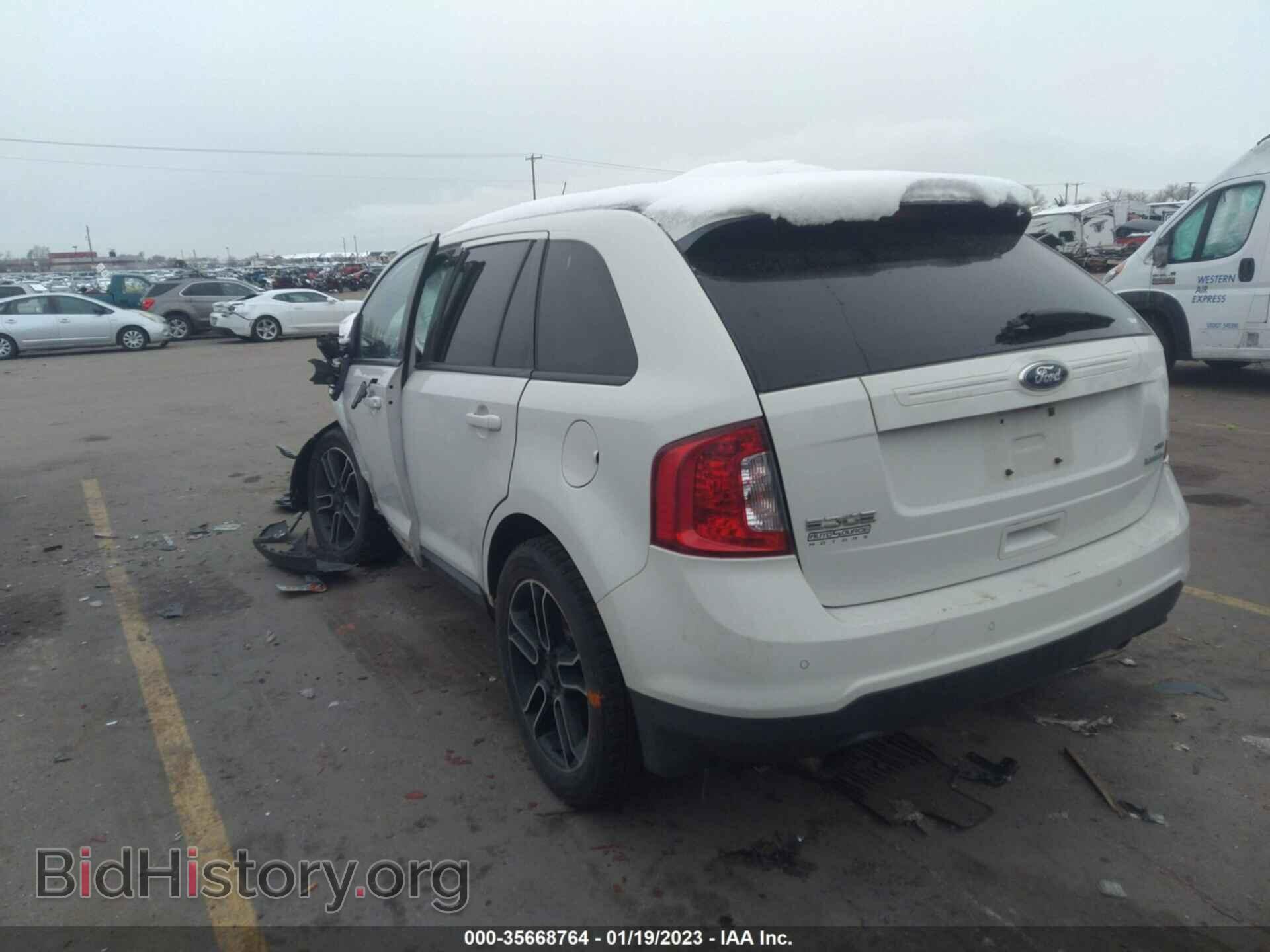 2013 FORD EDGE - VIN: 2FMDK3J91DBB06452 - Фото 3