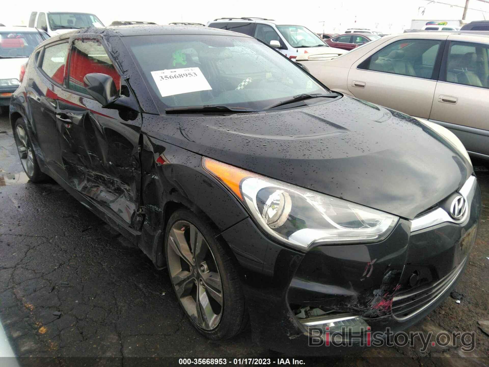 Photo KMHTC6AD9CU077094 - HYUNDAI VELOSTER 2012