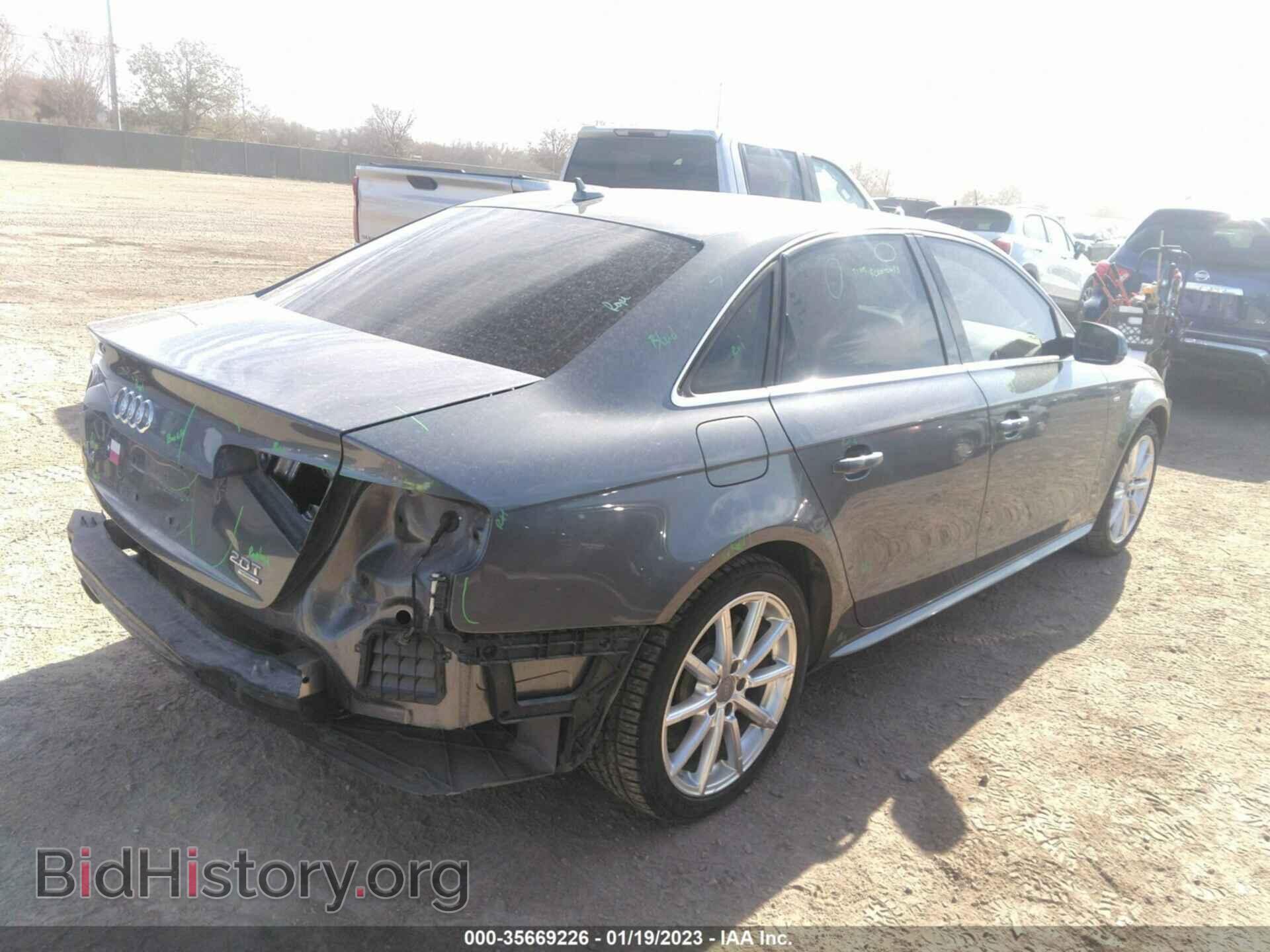 2014 AUDI A4 - VIN: WAUFFAFL8EN018155 - Photo 4