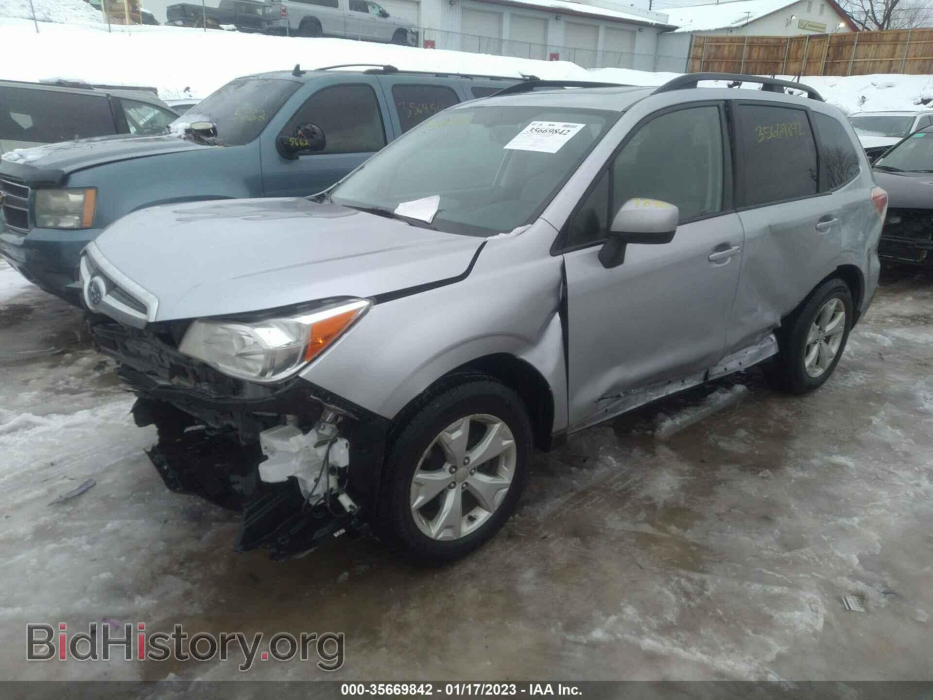 2015 SUBARU FORESTER - VIN: JF2SJADC1FH493537 - Фото 2