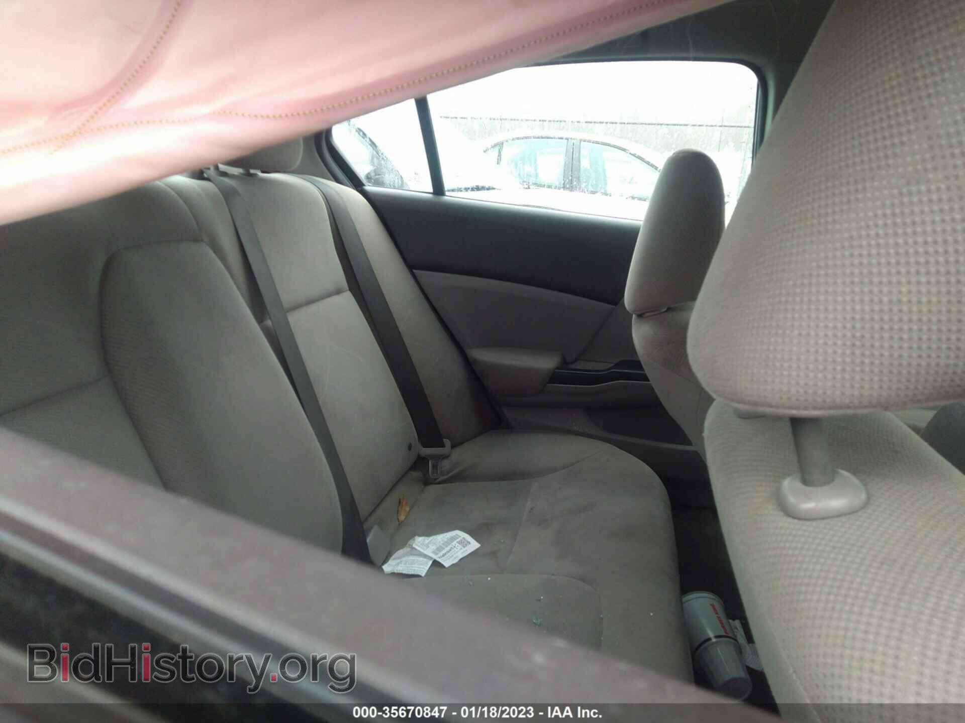 2012 HONDA CIVIC SDN - VIN: 2HGFB2F57CH602348 - Фото 8