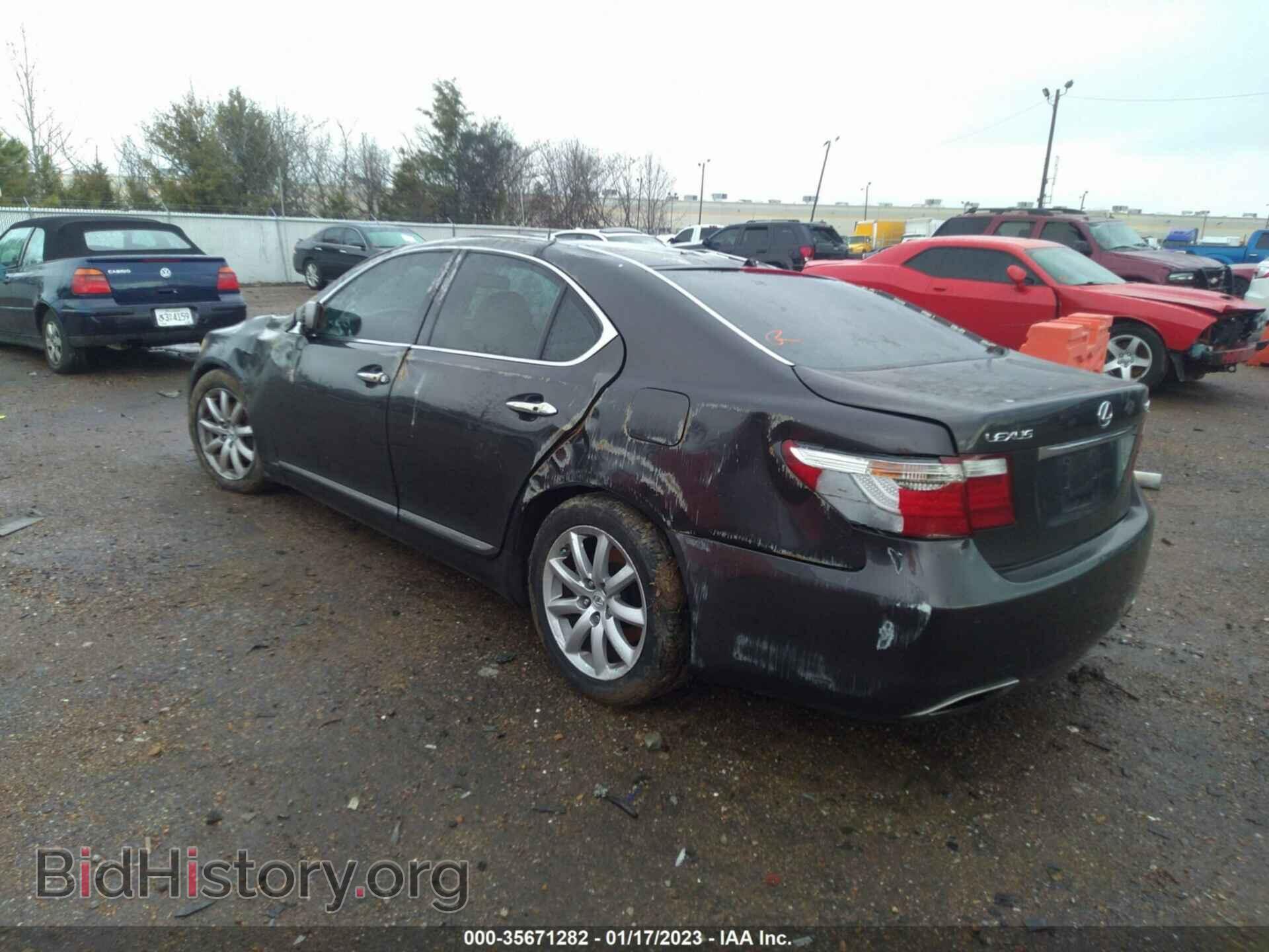 2009 LEXUS LS 460 - VIN: JTHBL46F295085196 - Фото 3