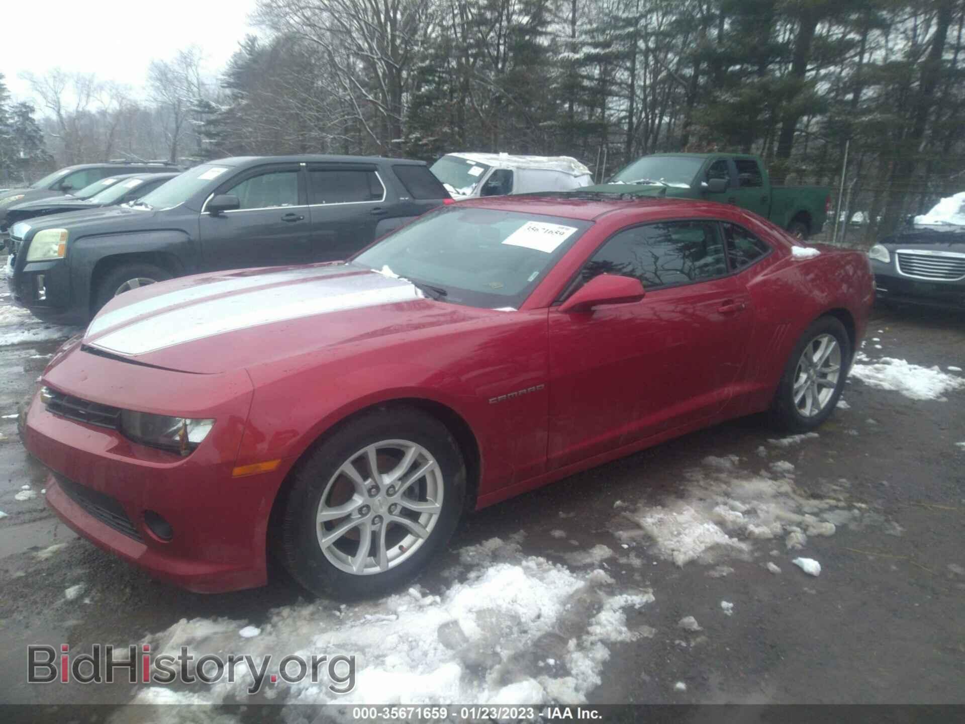 2014 CHEVROLET CAMARO - VIN: 2G1FB1E32E9224437 - Фото 2