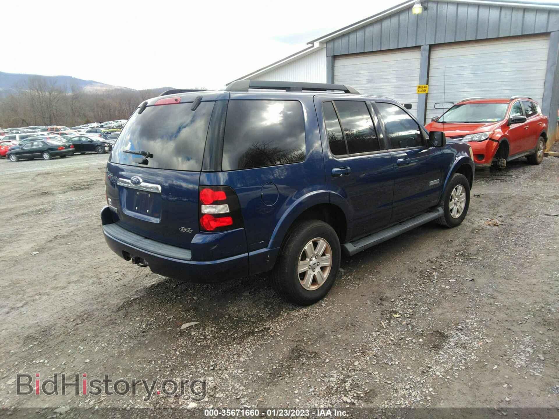 2008 FORD EXPLORER - VIN: 1FMEU73E68UA72766 - Фото 4