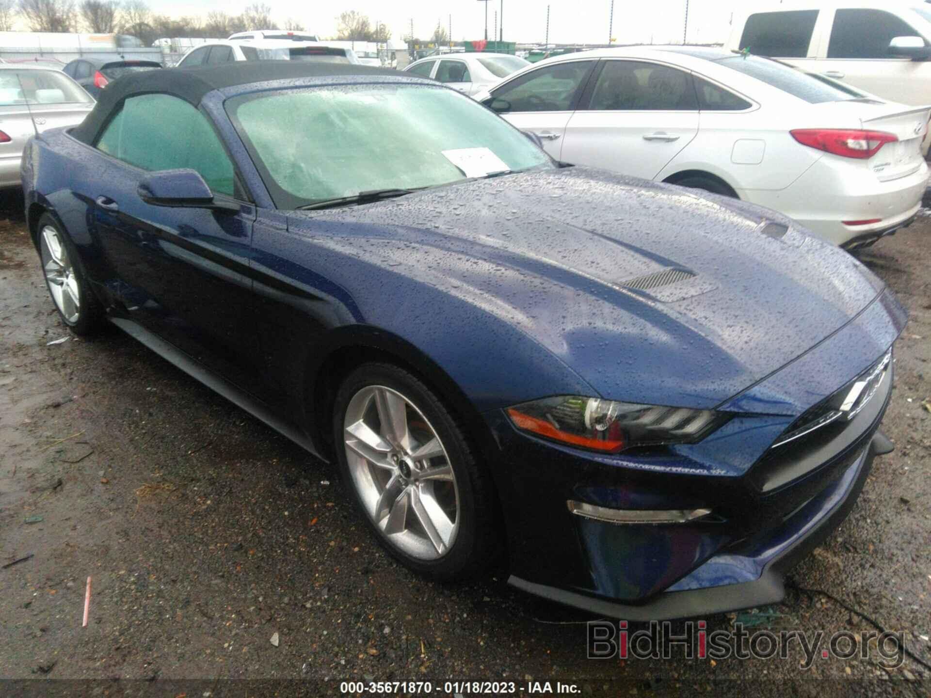 Photo 1FATP8UH9L5171348 - FORD MUSTANG 2020