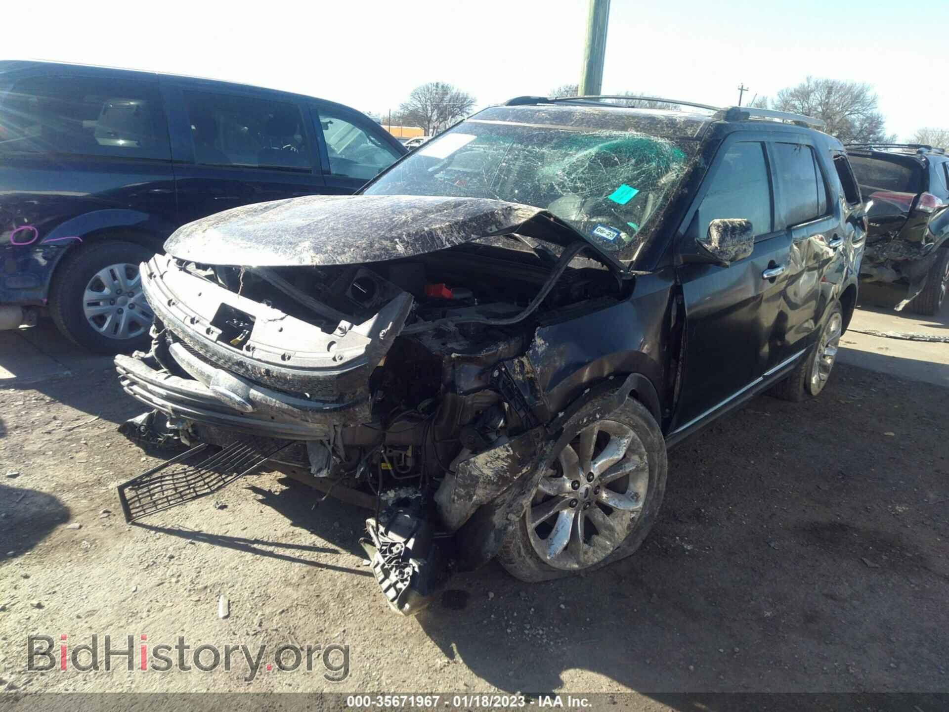 2012 FORD EXPLORER - VIN: 1FMHK7F83CGA17028 - Фото 2