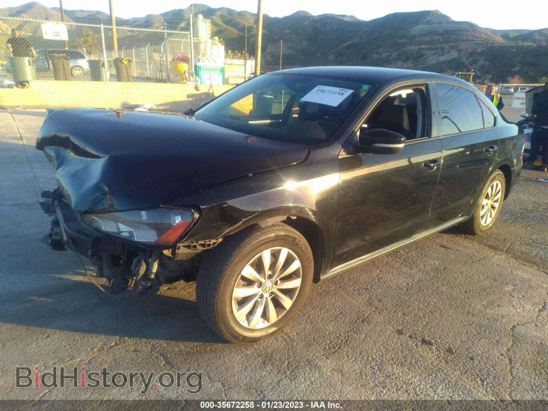 2014 VOLKSWAGEN PASSAT - VIN: 1VWAT7A36EC087600 - Фото 2