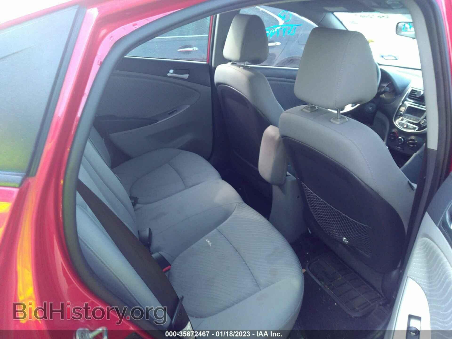 2015 HYUNDAI ACCENT - VIN: KMHCU4AE3FU822582 - Фото 8