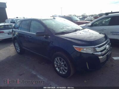 2012 Ford EDGE Limited, blue — VIN 2FMDK4KC2CBA71449, IAAI