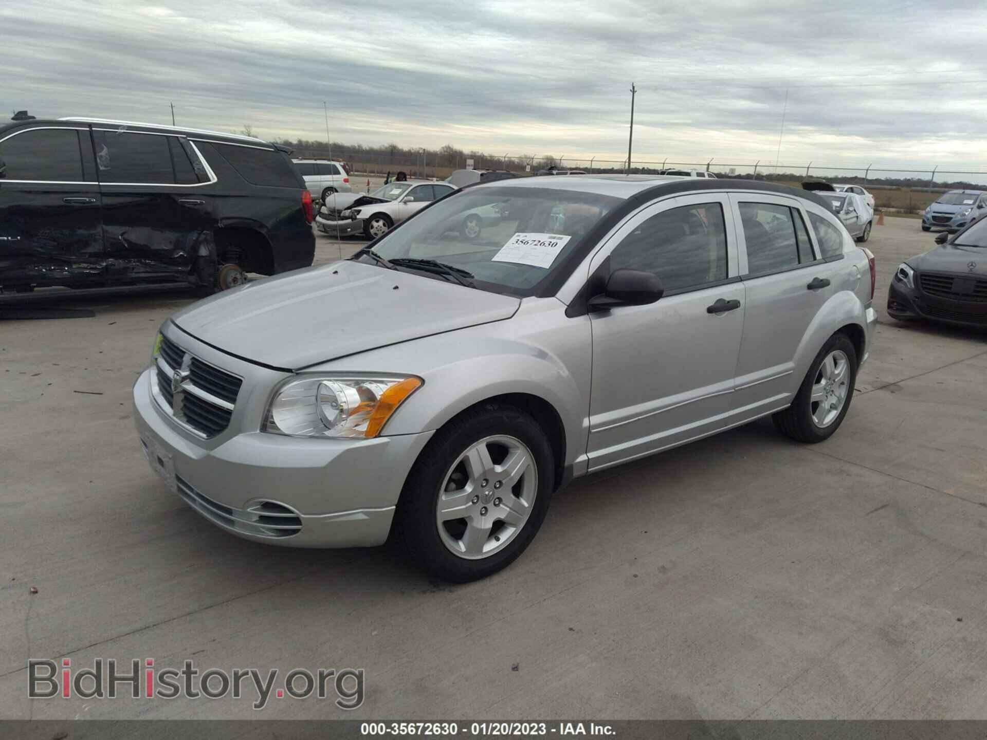 2008 DODGE CALIBER - VIN: 1B3HB48B28D777392 - Фото 2
