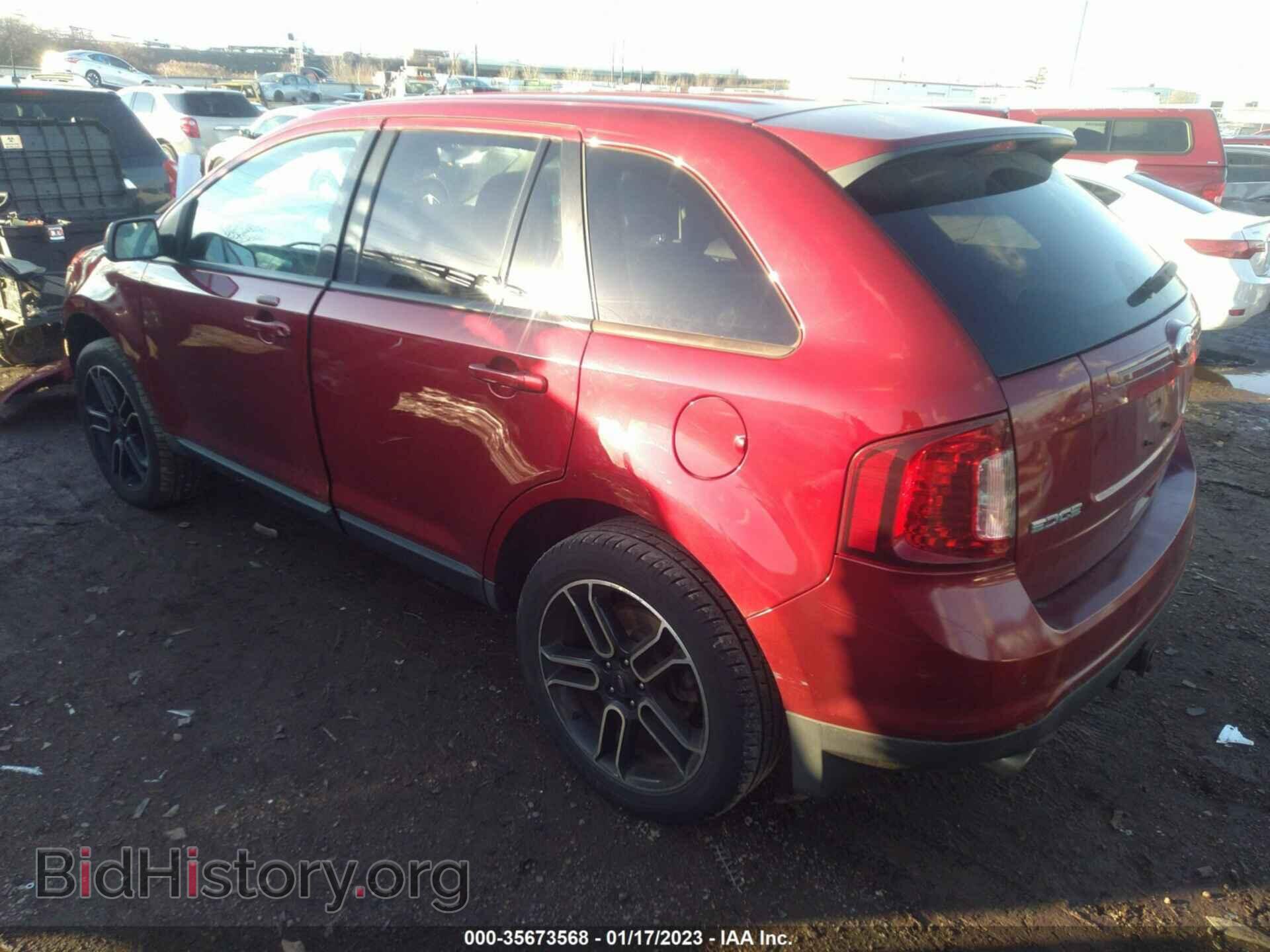 2014 FORD EDGE - VIN: 2FMDK3JCXEBB37227 - Фото 3