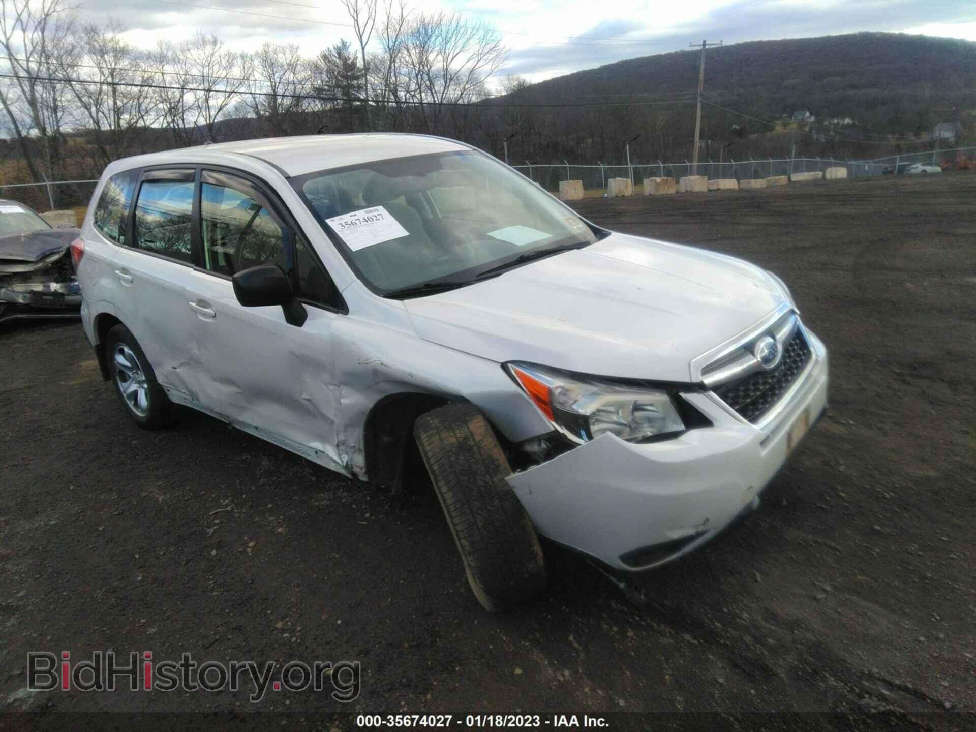 Photo JF2SJAAC6EH468104 - SUBARU FORESTER 2014