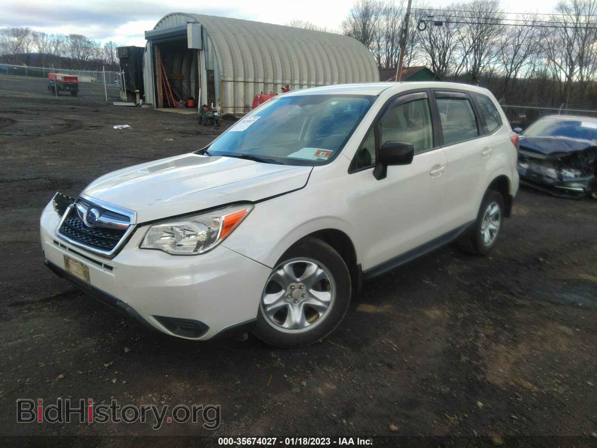 2014 SUBARU FORESTER - VIN: JF2SJAAC6EH468104 - Фото 2