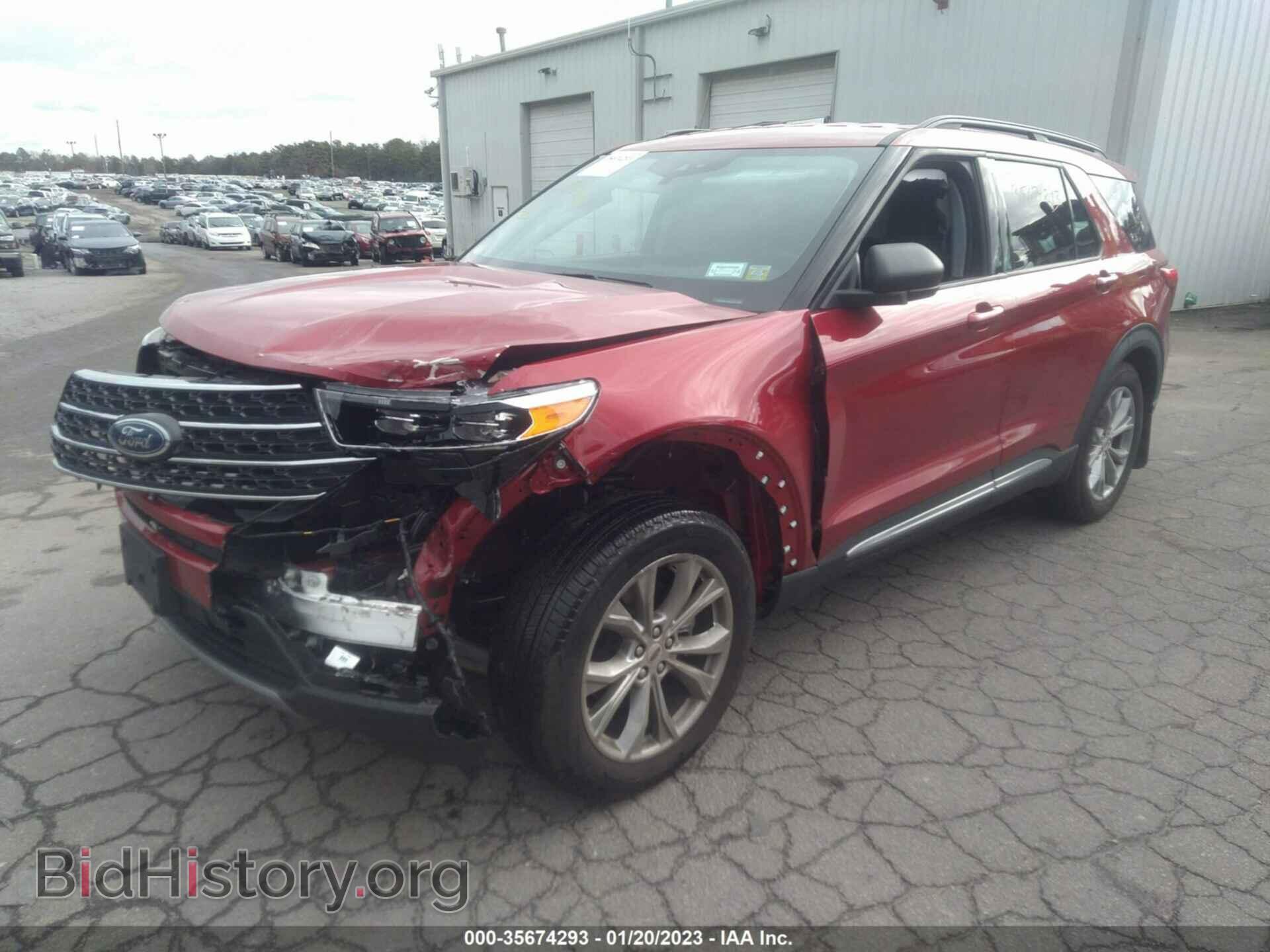 2022 FORD EXPLORER - VIN: 1FMSK8DH7NGA45027 - Фото 2