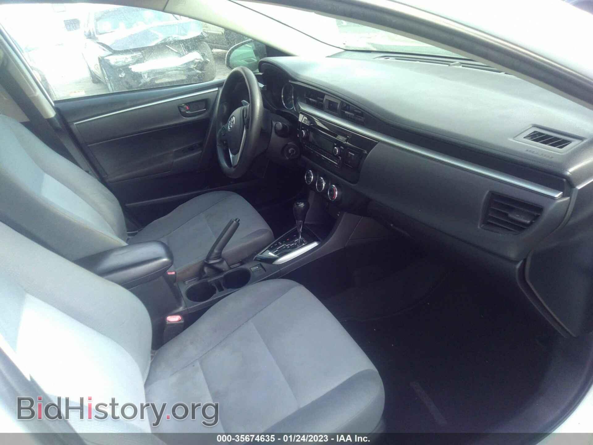 2014 TOYOTA COROLLA - VIN: 2T1BURHE5EC192854 - Фото 5