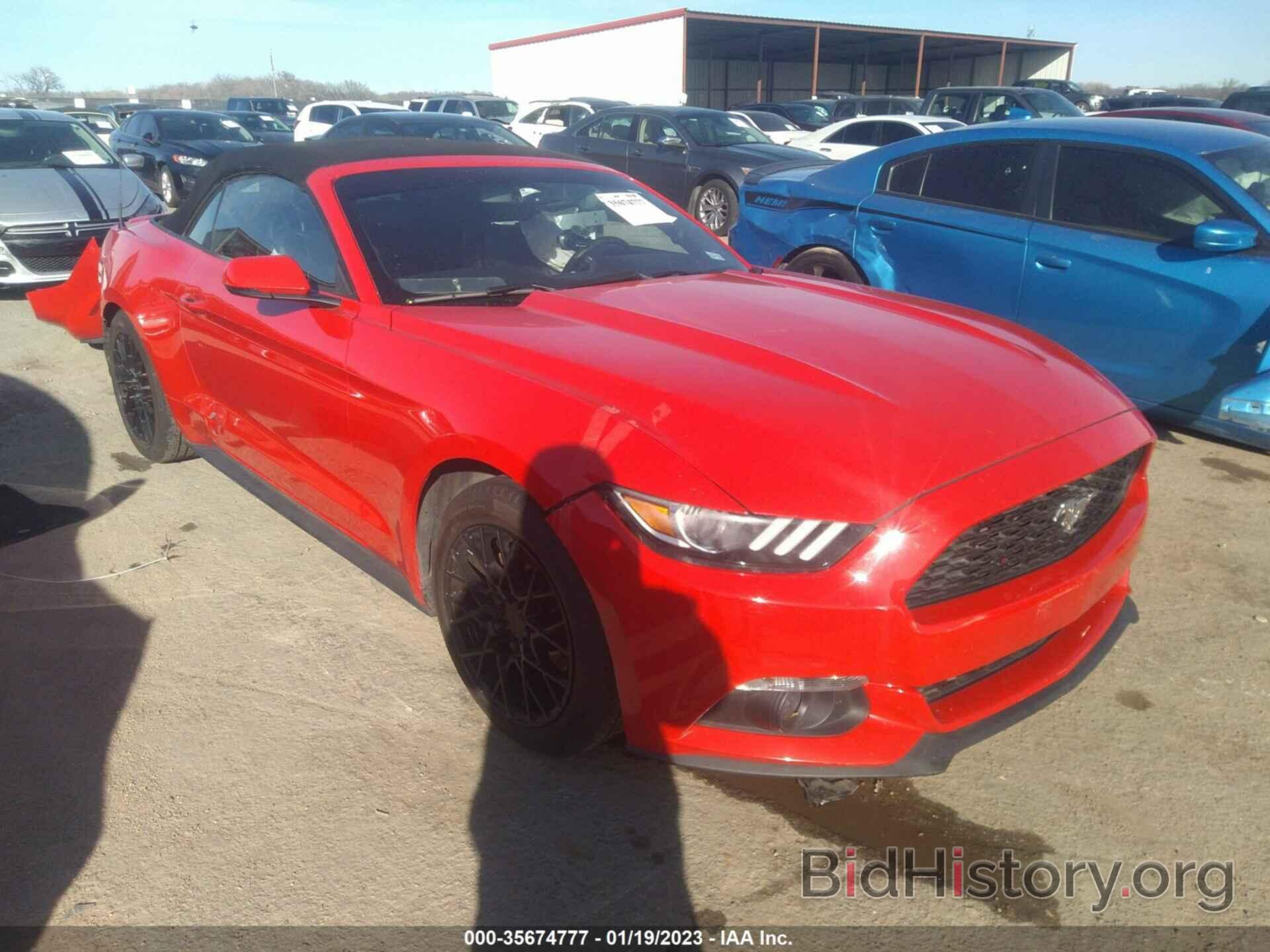 Photo 1FATP8UH6H5287467 - FORD MUSTANG 2017