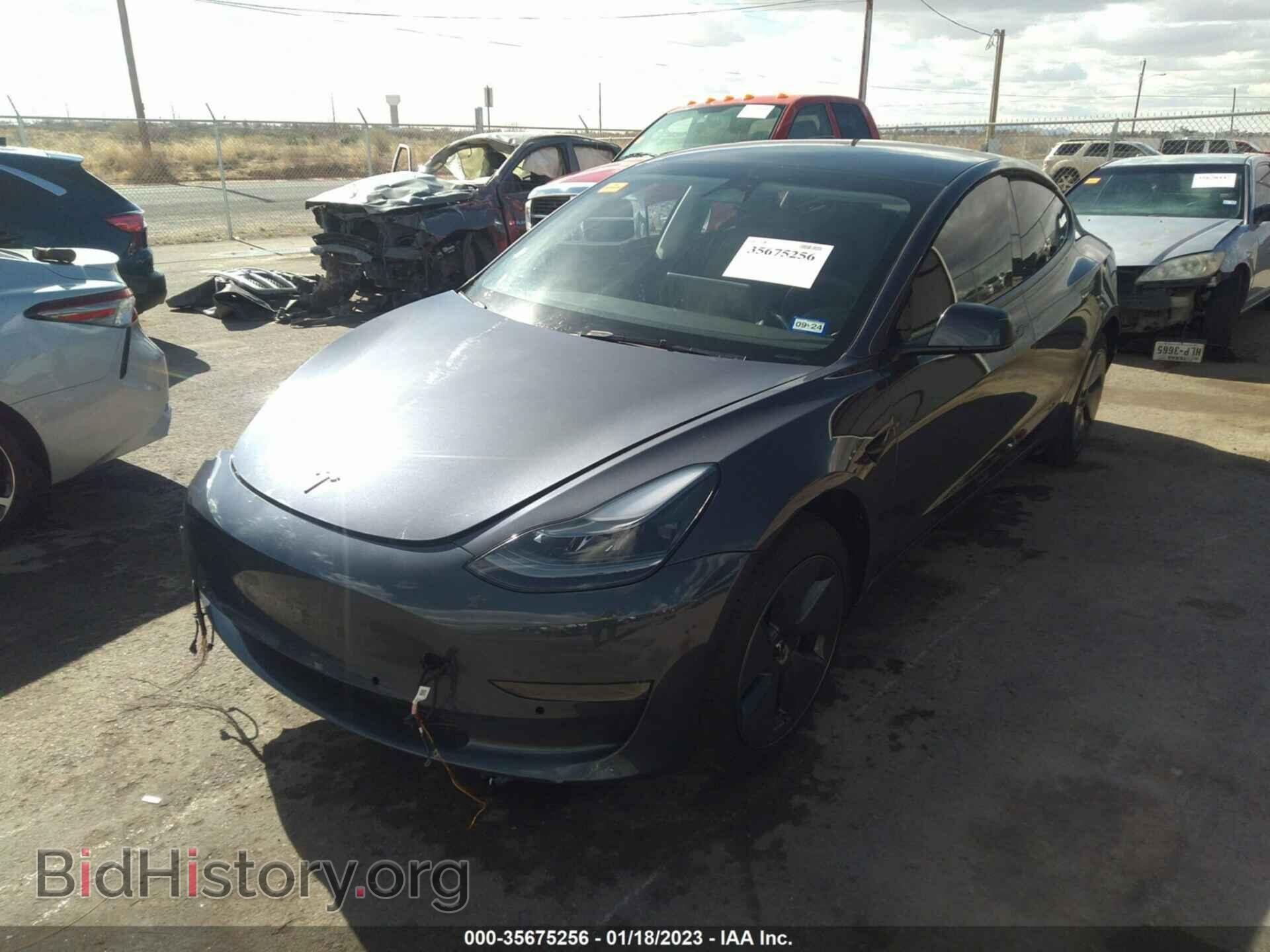 2022 TESLA MODEL 3 - VIN: 5YJ3E1EA4NF345434 - Фото 2