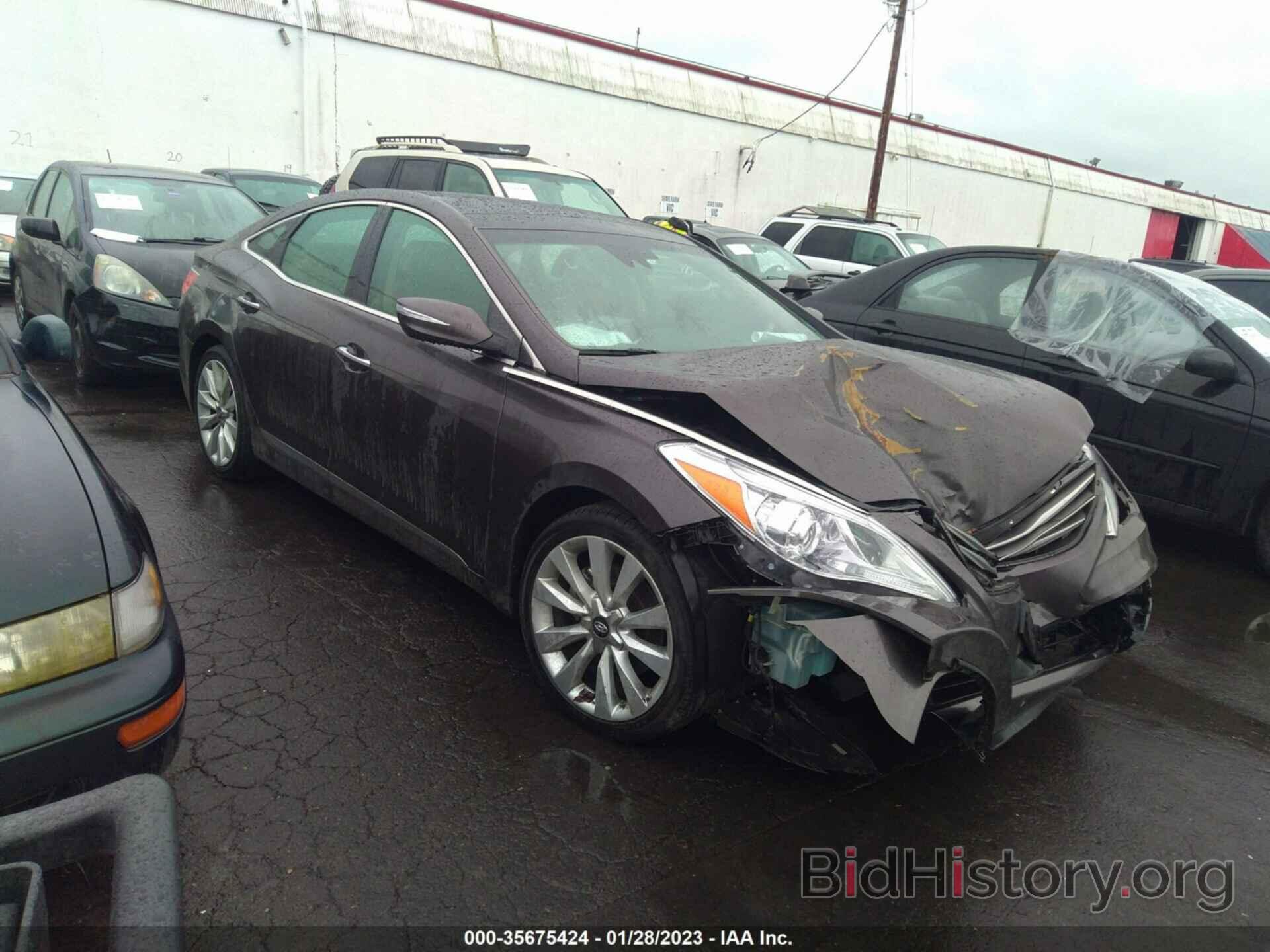 Photo KMHFH4JG2GA516012 - HYUNDAI AZERA 2016