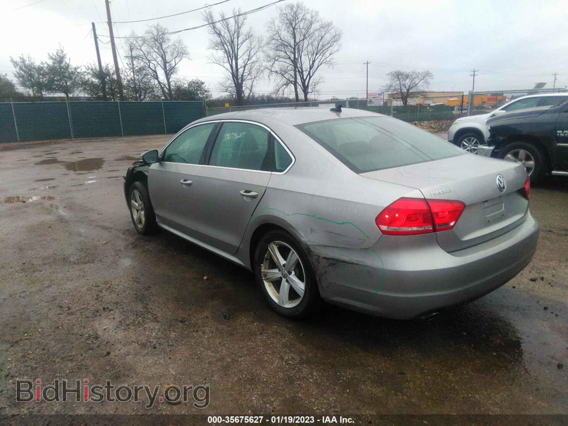 2012 VOLKSWAGEN PASSAT - VIN: 1VWBP7A31CC043428 - Фото 3