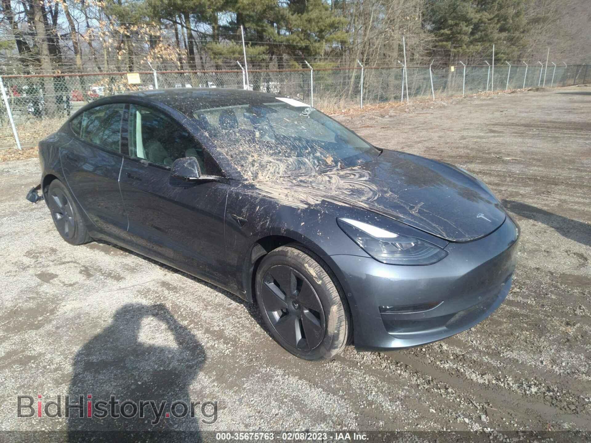 Фотография 5YJ3E1EA1NF332401 - TESLA MODEL 3 2022