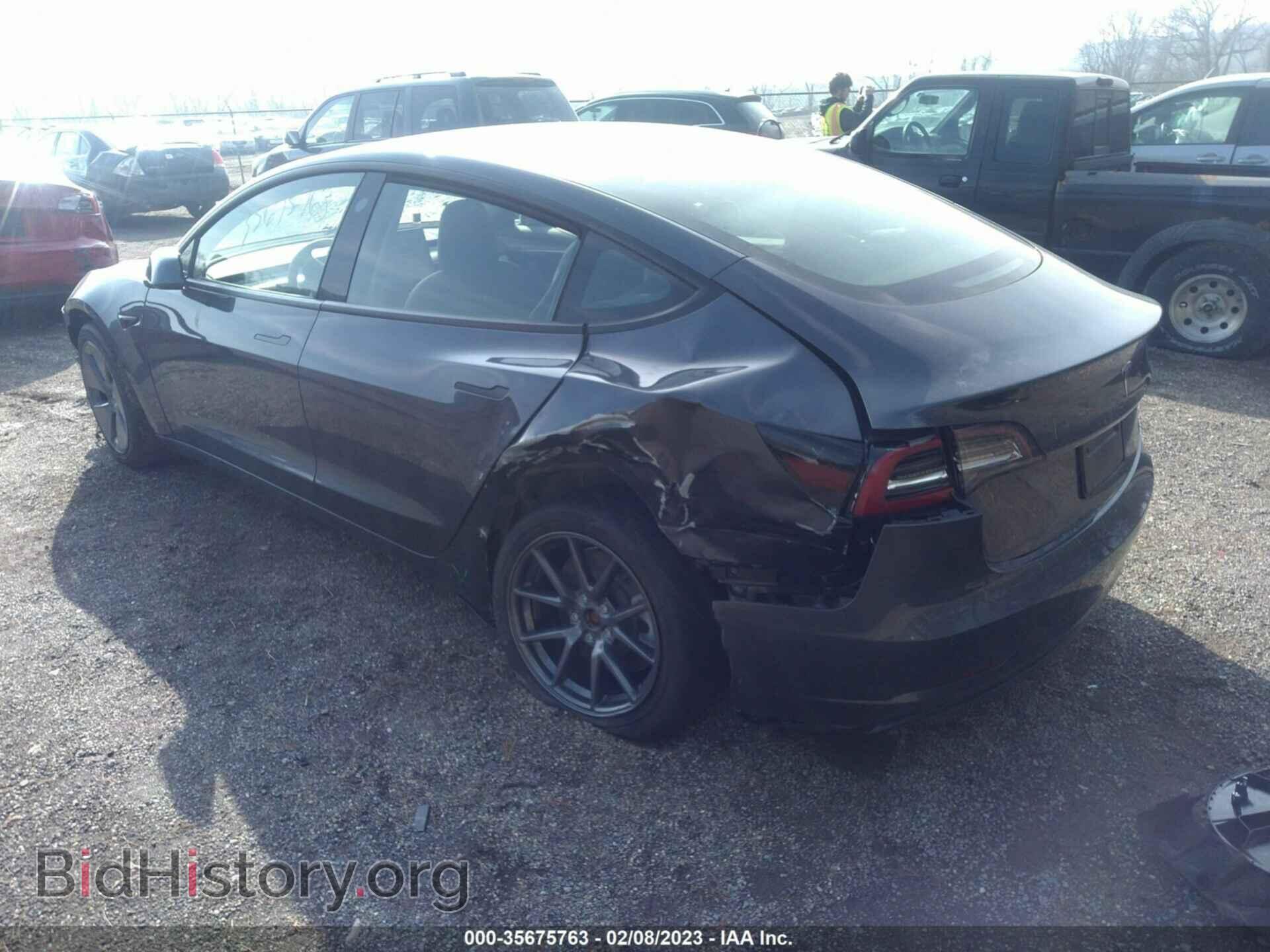 2022 TESLA MODEL 3 - VIN: 5YJ3E1EA1NF332401 - Photo 3