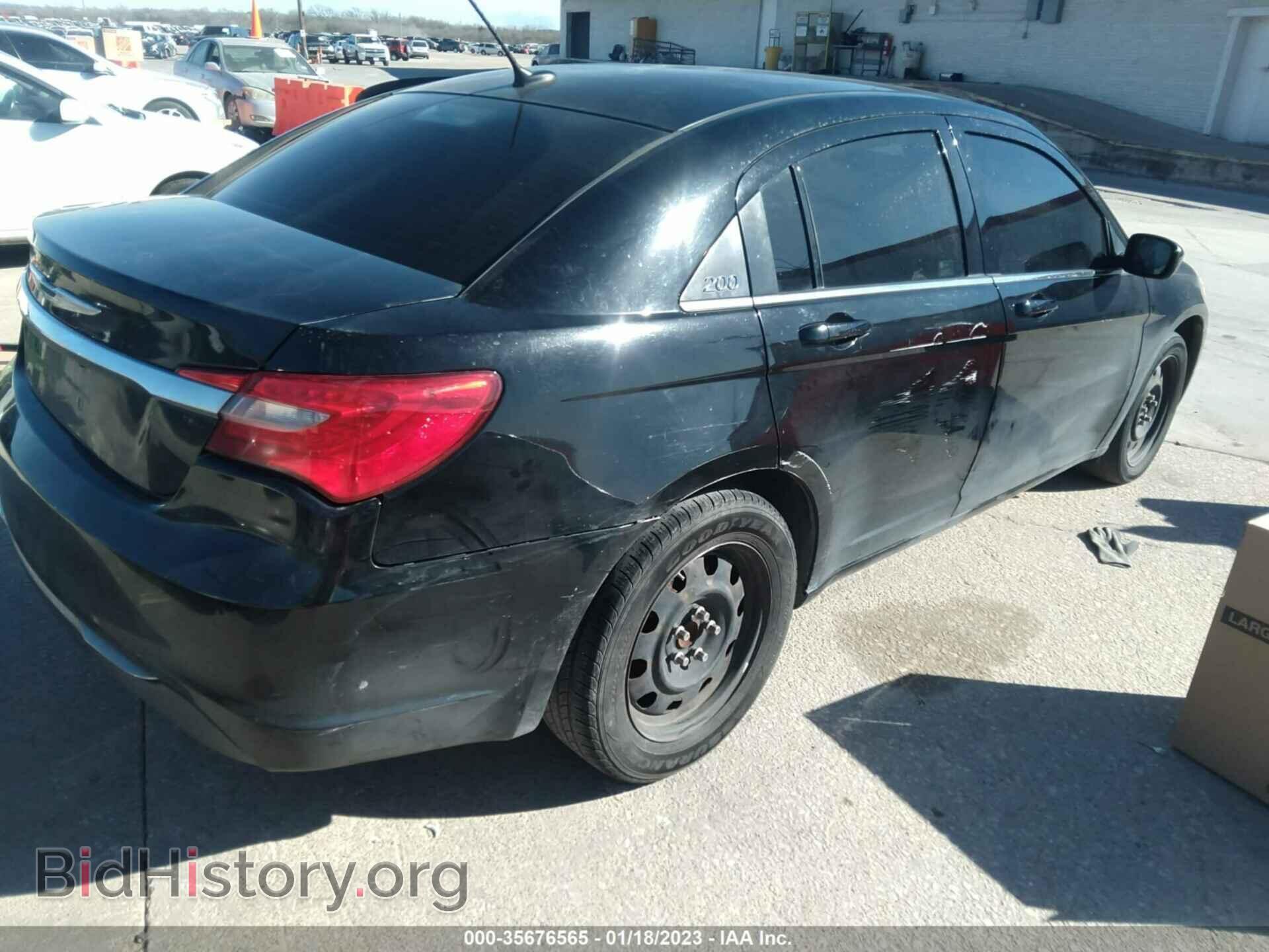 2013 CHRYSLER 200 - VIN: 1C3CCBAB8DN647209 - Photo 4