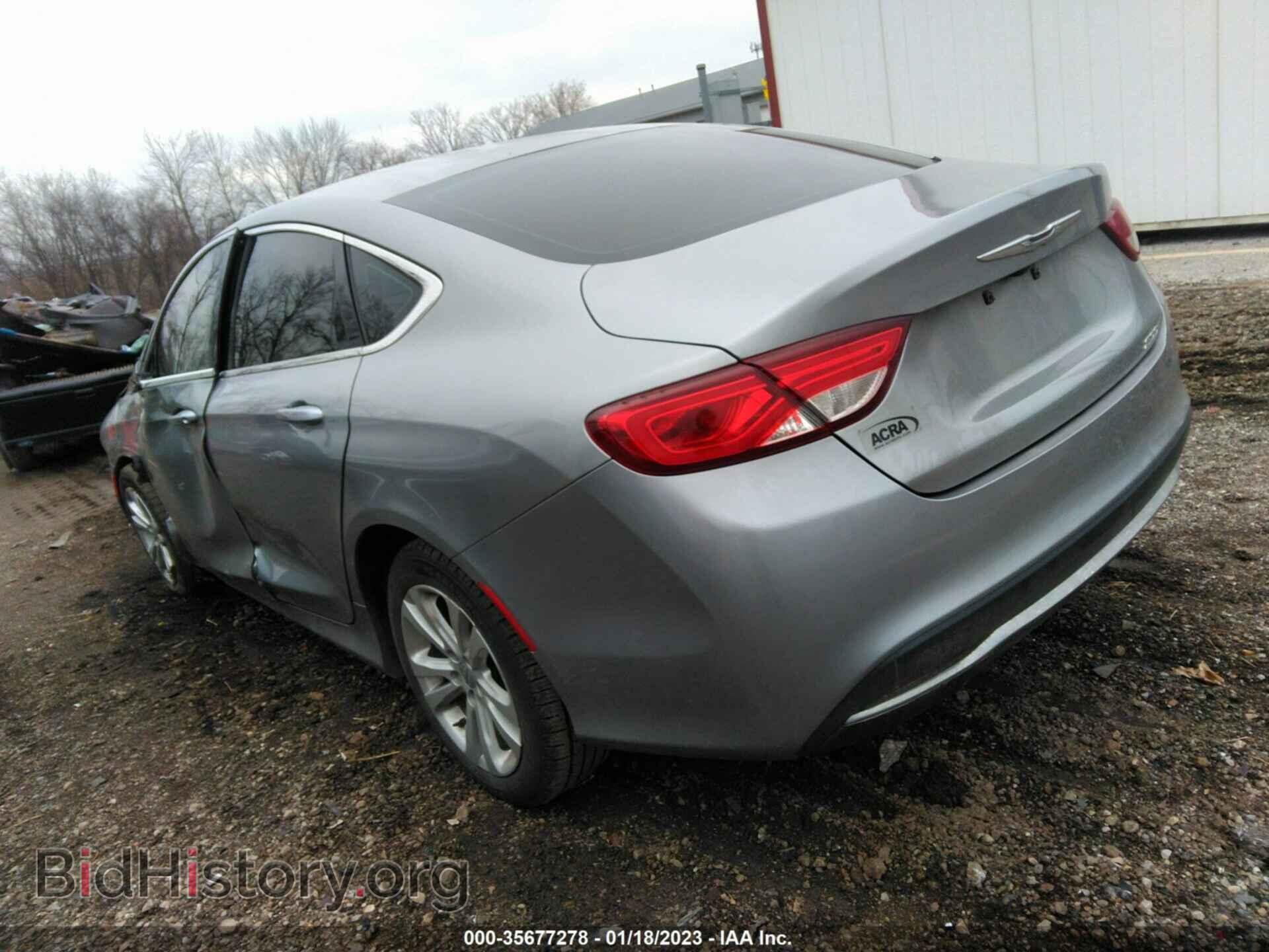 2015 CHRYSLER 200 - VIN: 1C3CCCAB3FN656229 - Фото 3