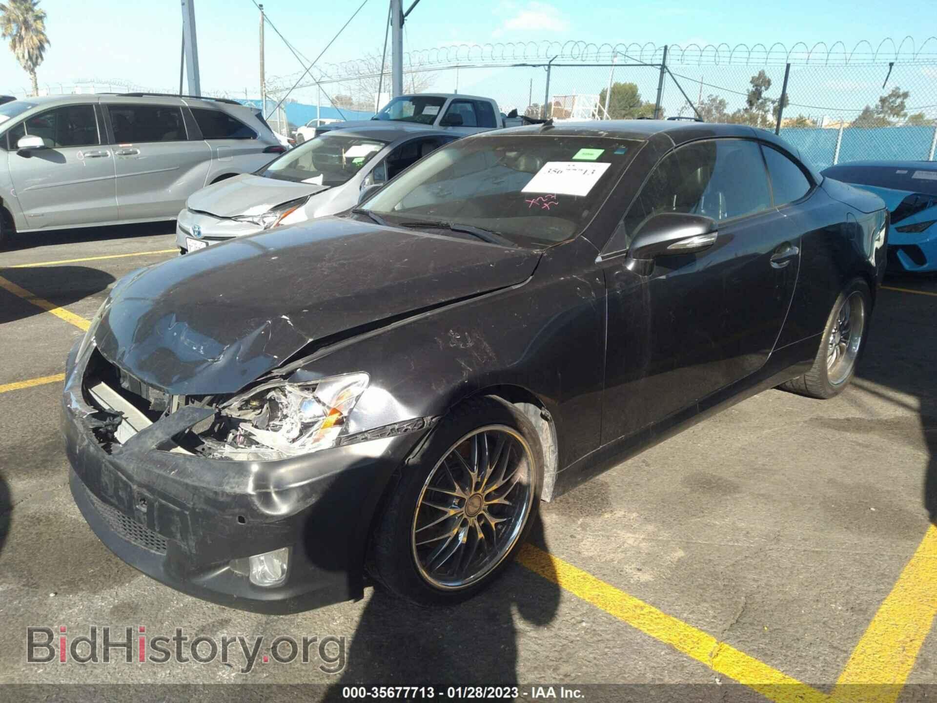 2010 LEXUS IS 350C - VIN: JTHFE2C29A2501218 - Фото 2