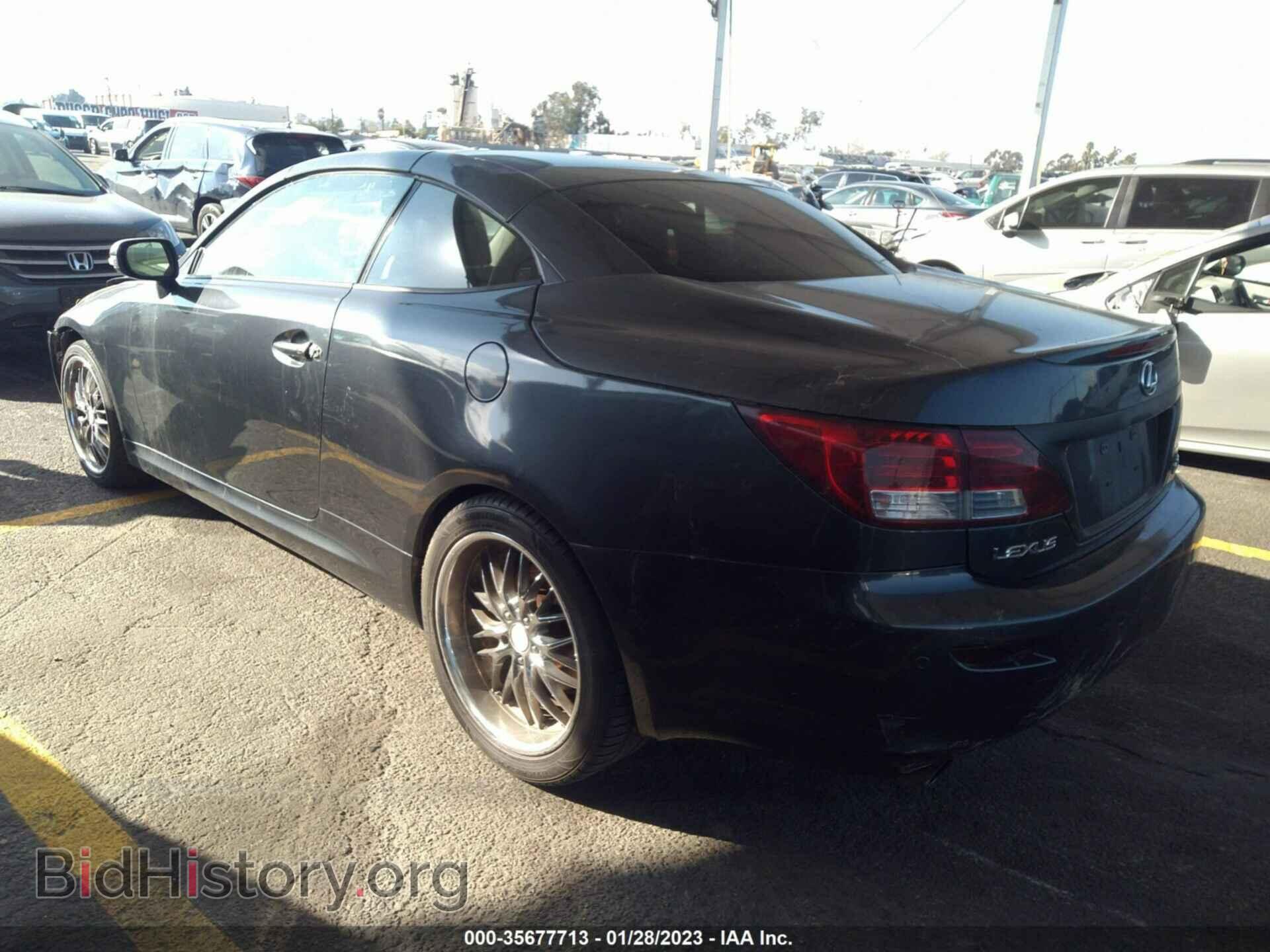 2010 LEXUS IS 350C - VIN: JTHFE2C29A2501218 - Фото 3