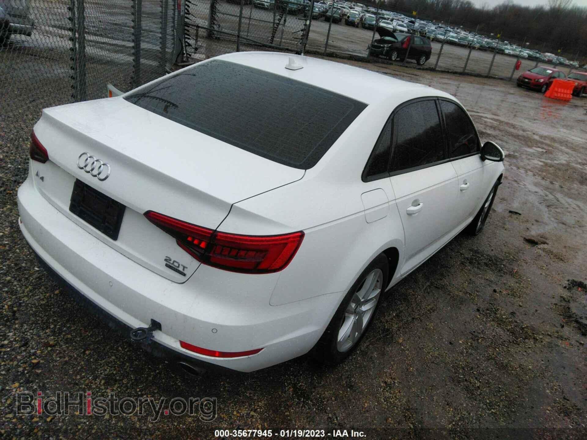 2017 AUDI A4 - VIN: WAUANAF48HN012513 - Фото 4