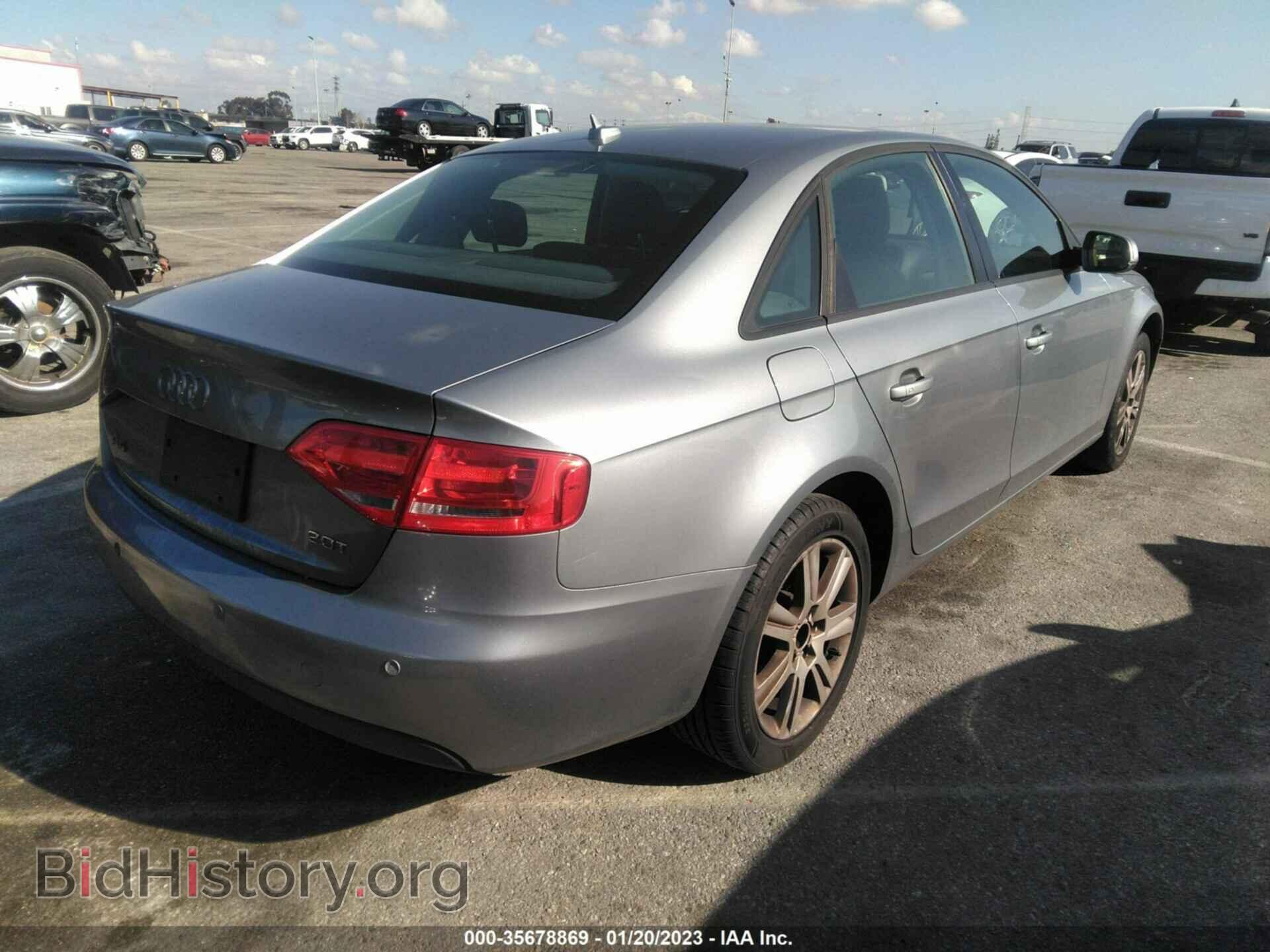 2010 AUDI A4 - VIN: WAUAFAFL3AN007469 - Фото 4