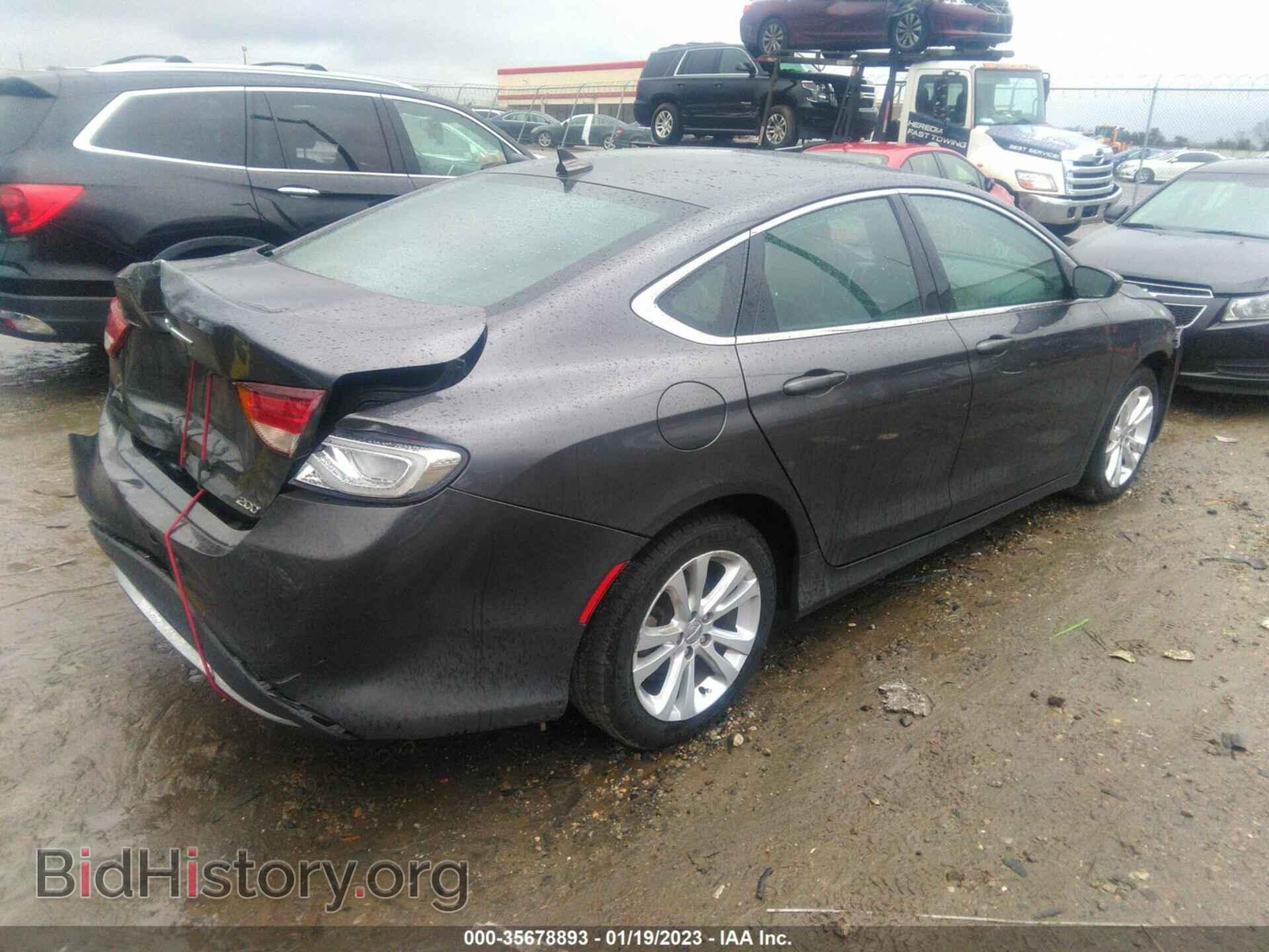 2016 CHRYSLER 200 - VIN: 1C3CCCAB9GN191585 - Фото 4