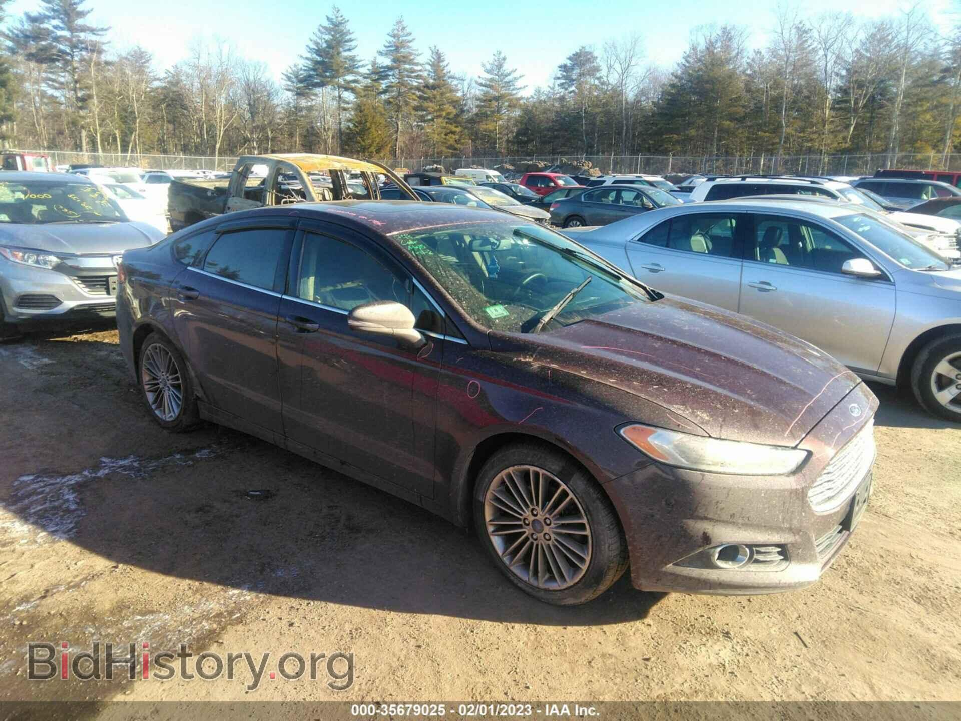 Фотография 3FA6P0H97DR180663 - FORD FUSION 2013